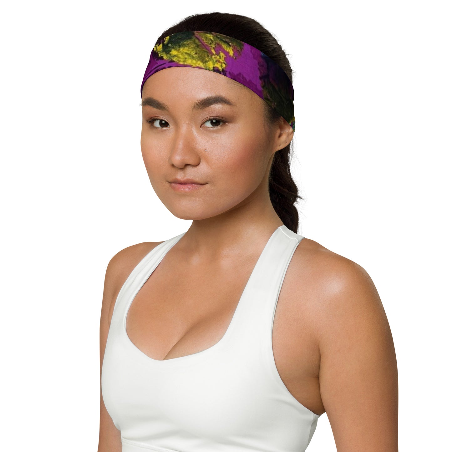 Multicolour Purple Headband