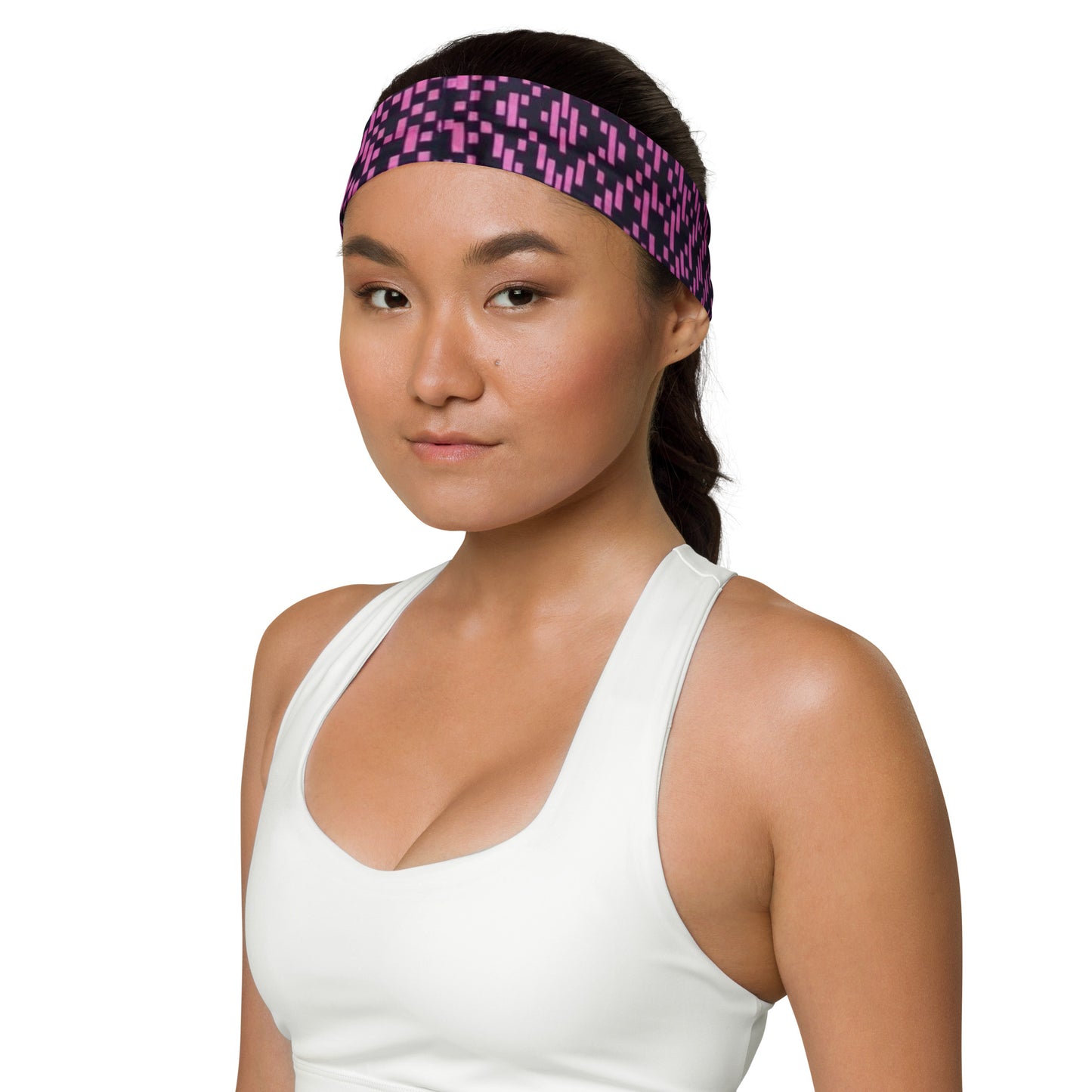 Pink Aztec Headband