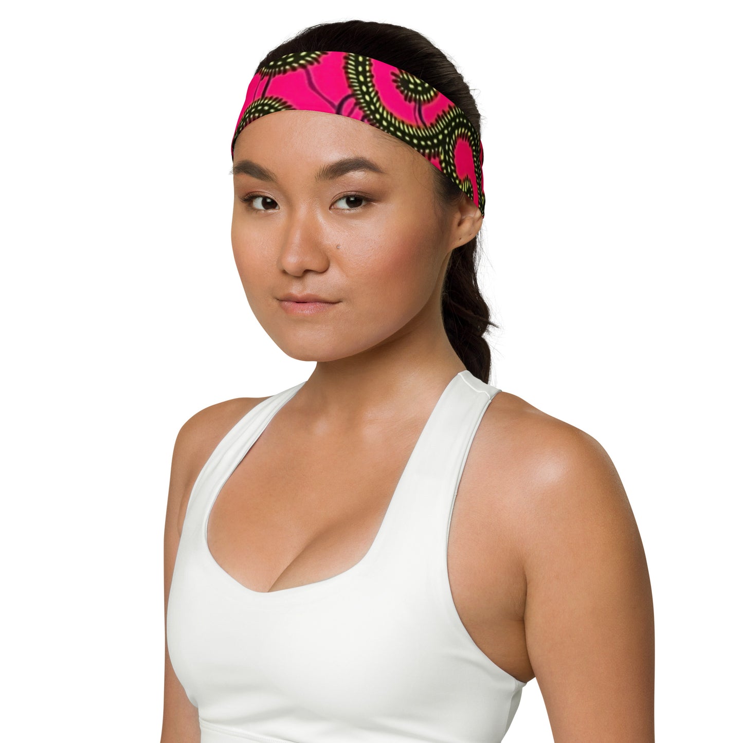 Pink Ankara Headband