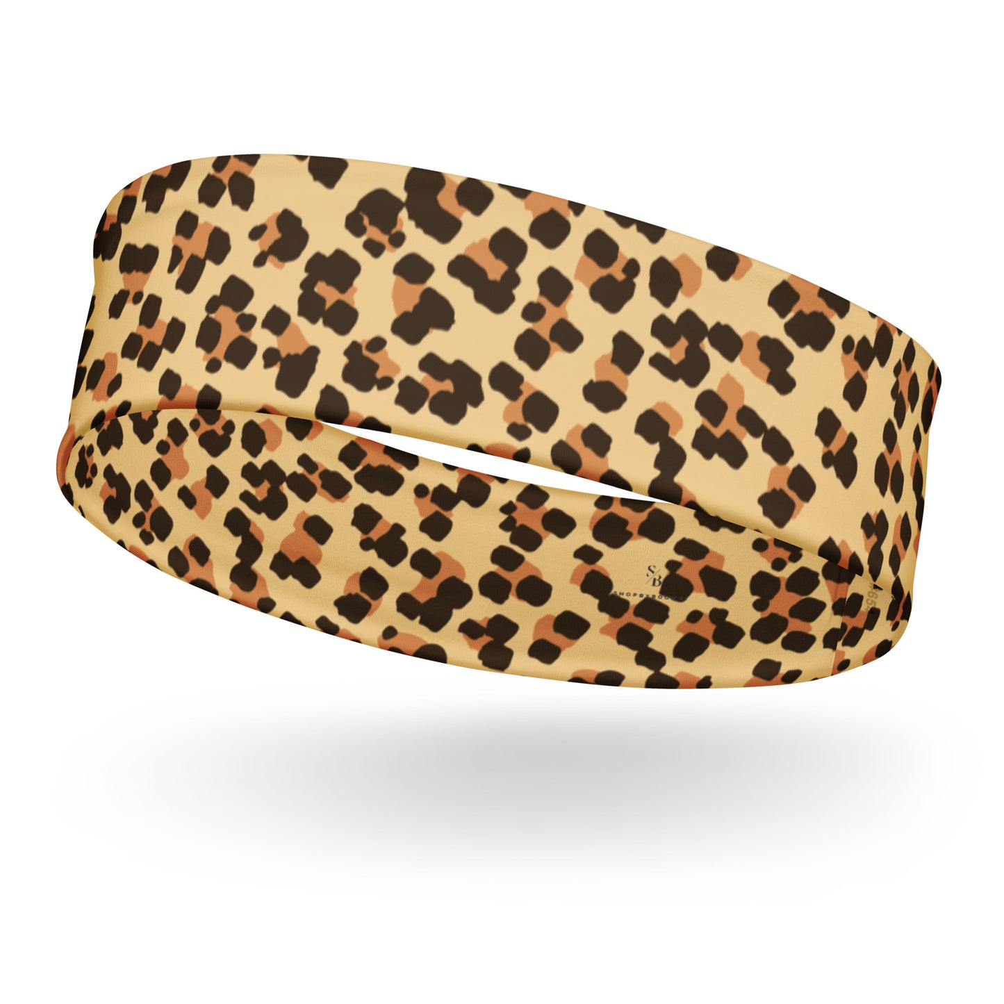 Brown Leopard Headband