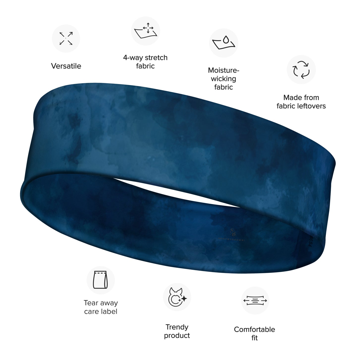 Dark Blue Headband