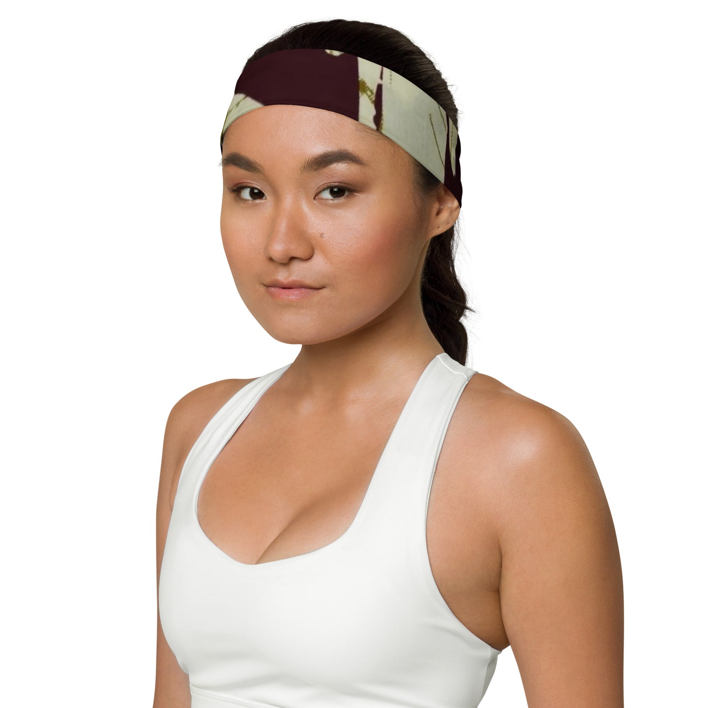 Brown Adire Headband