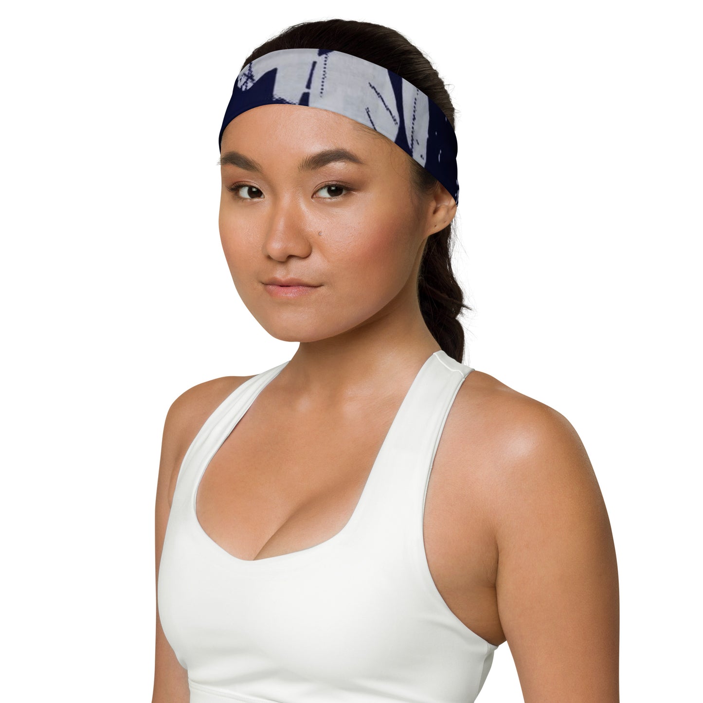 Indigo Adire Headband