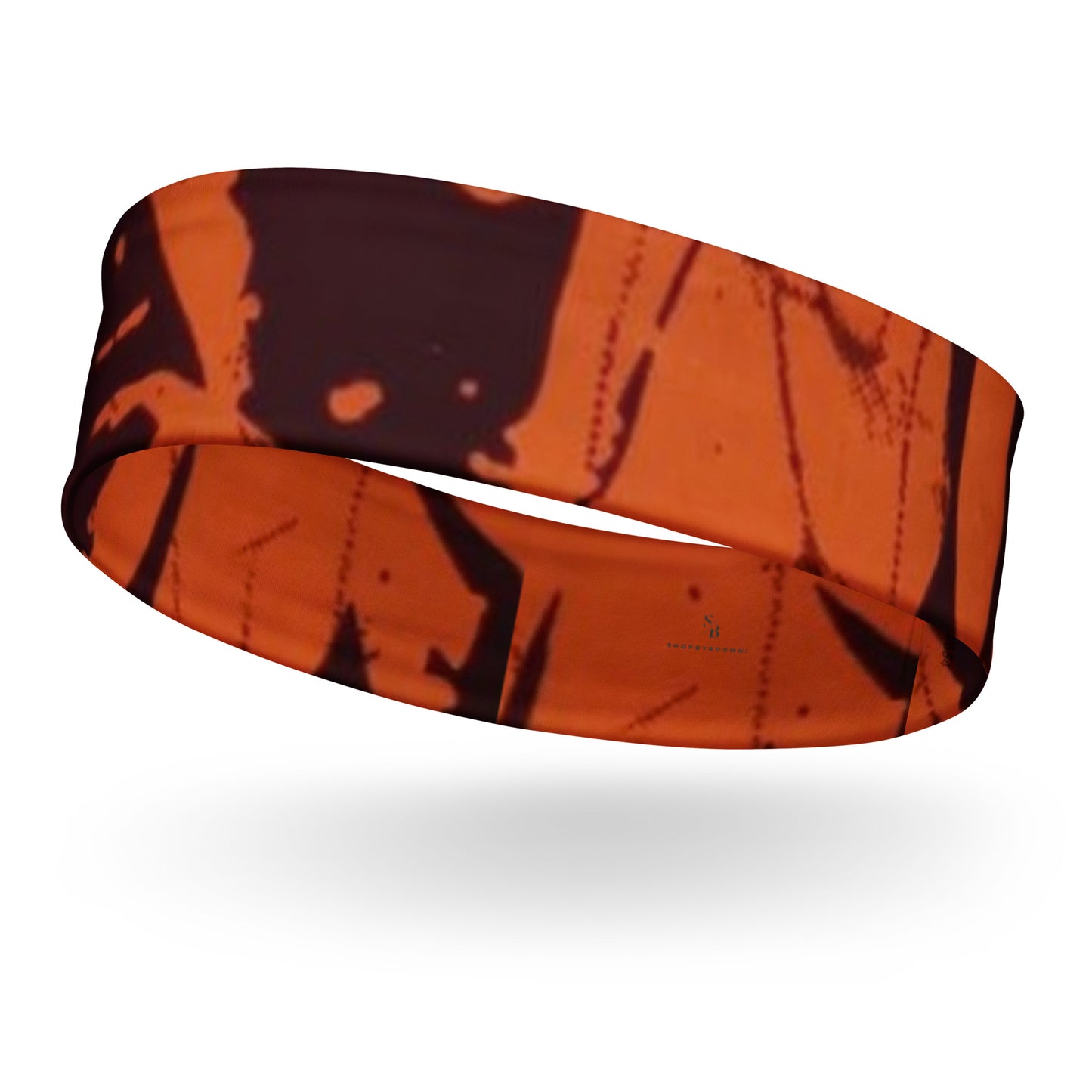 Orange Adire Headband