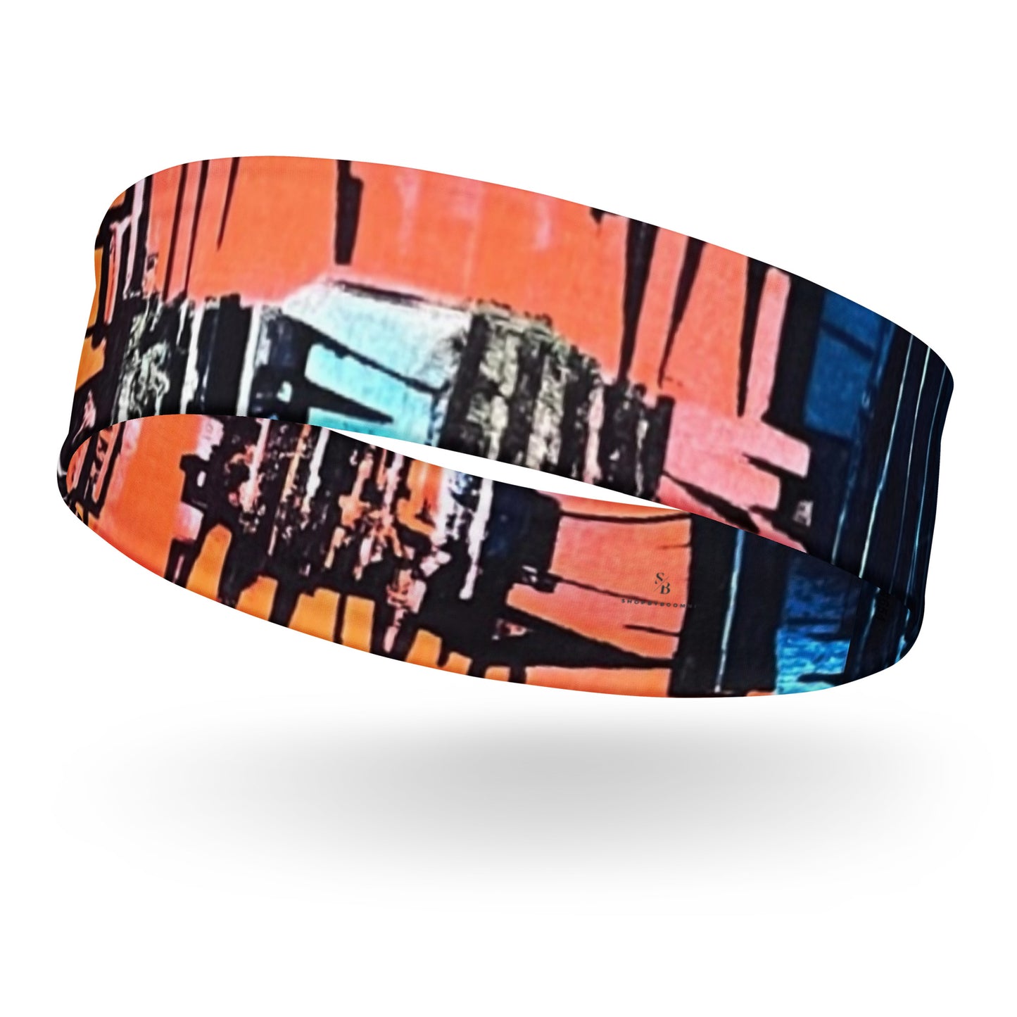 Colourful Adire Headband