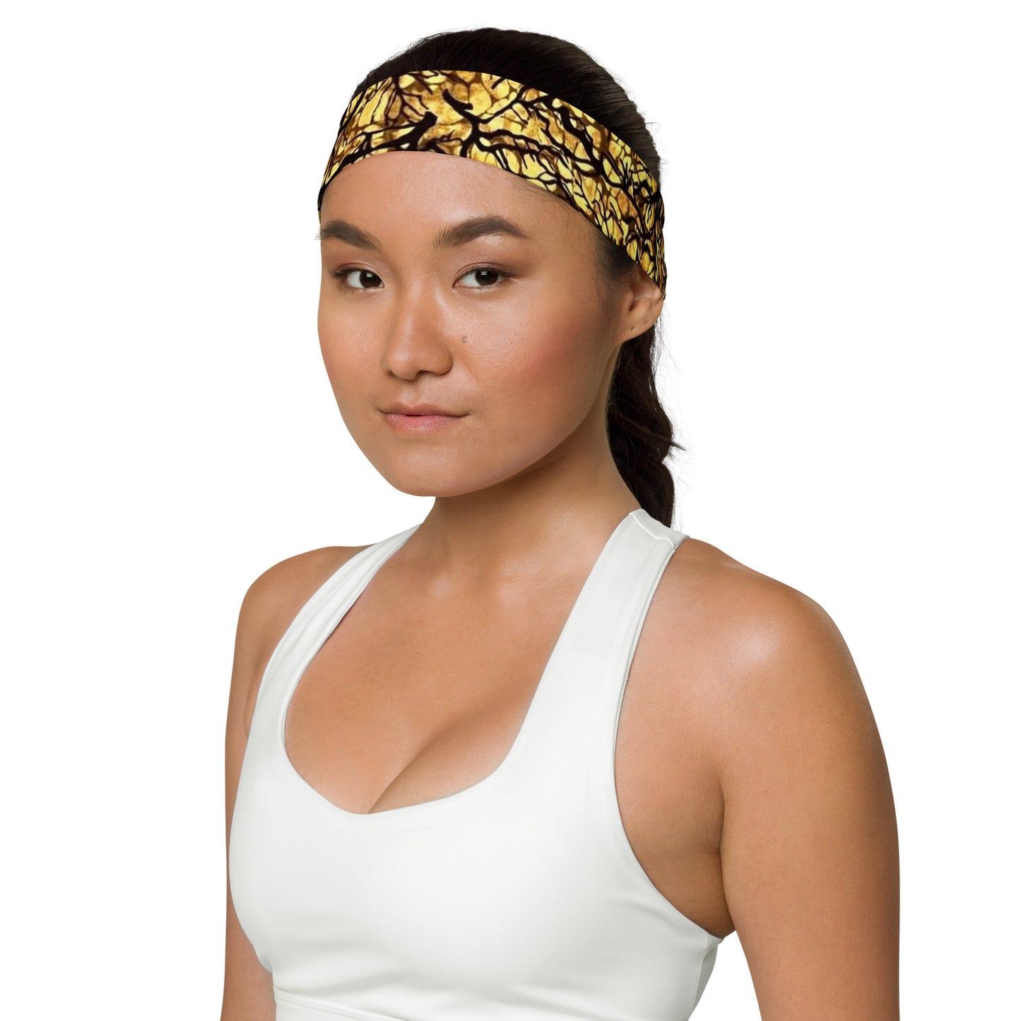 Trees Adire Headband