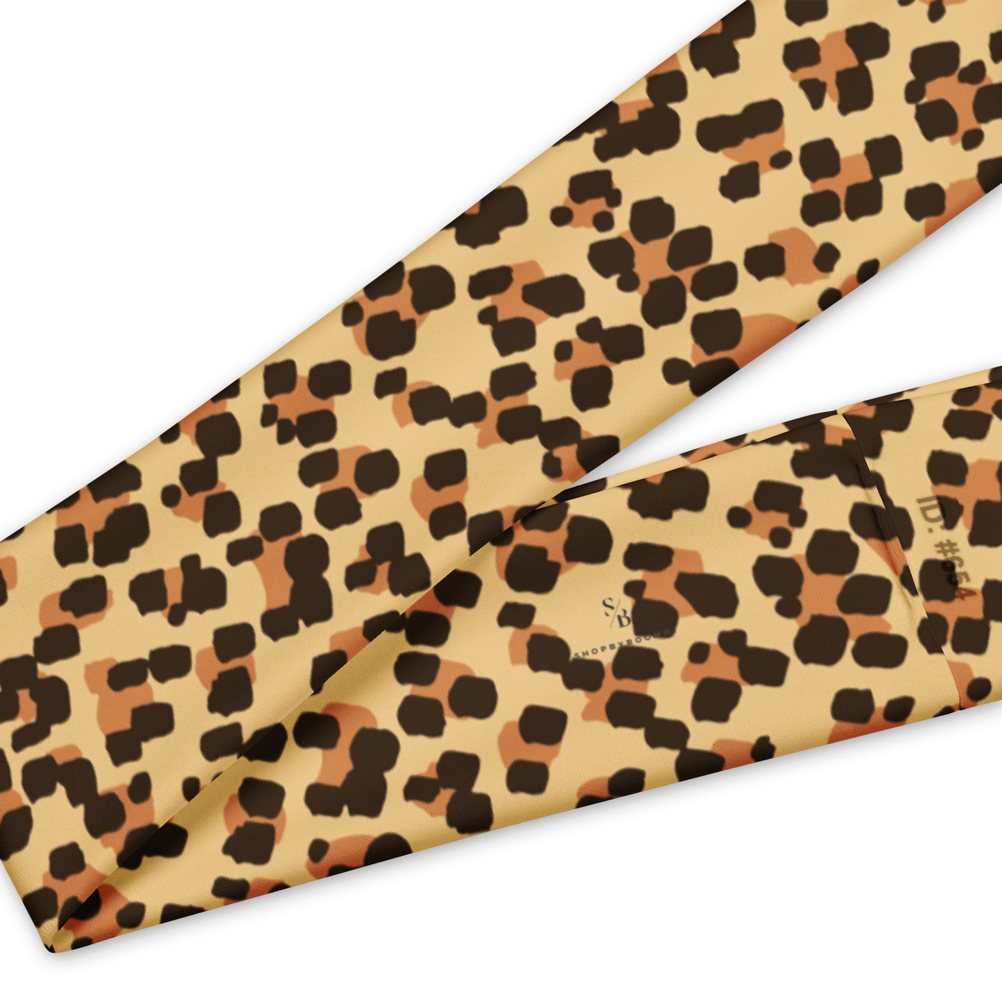 Brown Leopard Headband