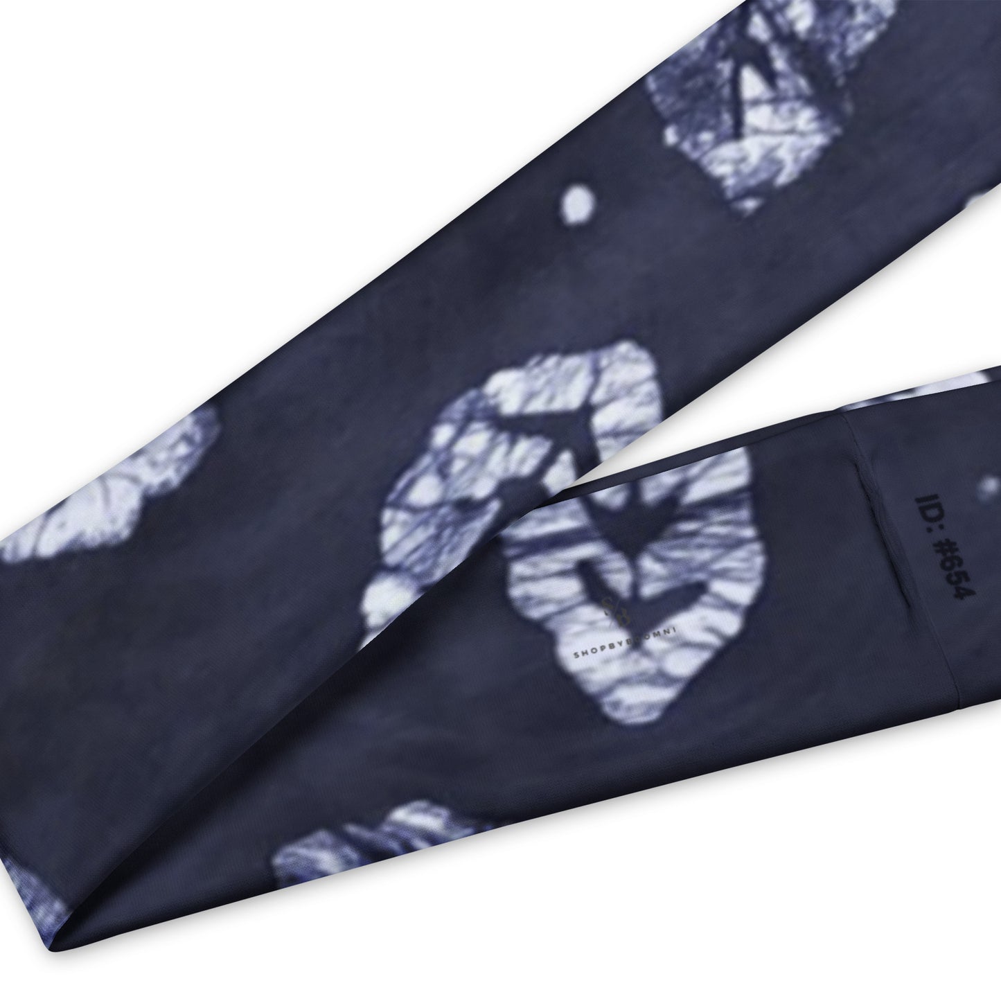 Indigo Leaf Adire Headband