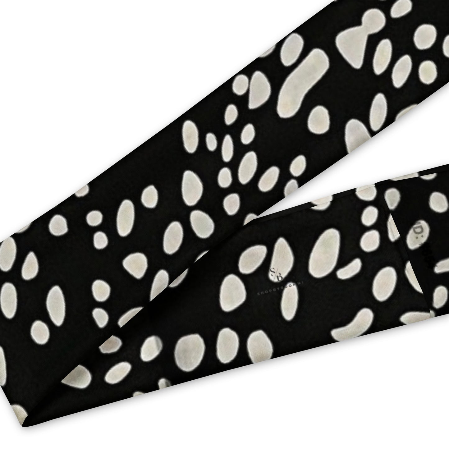 White Dots Headband