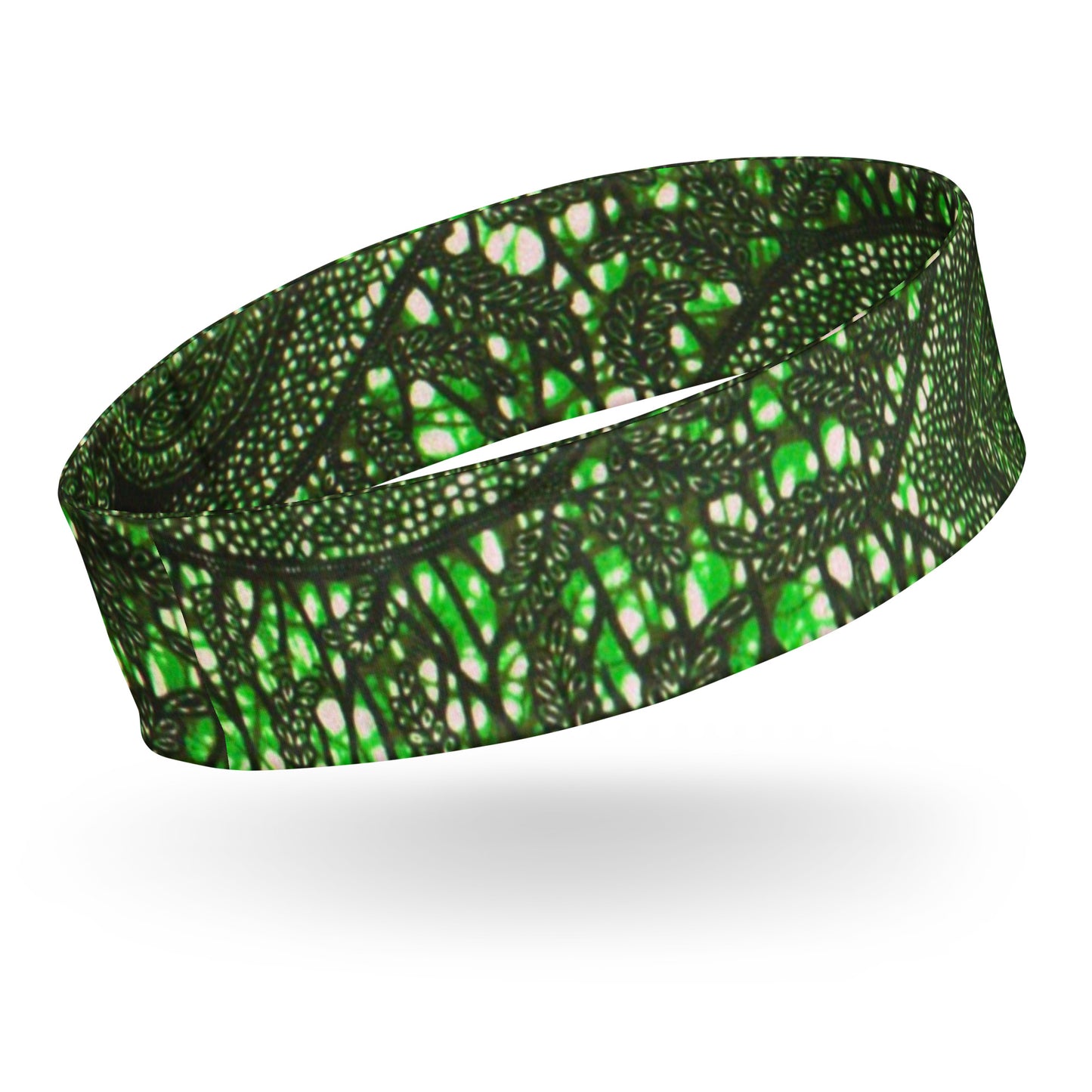 Green Peas Ankara Headband