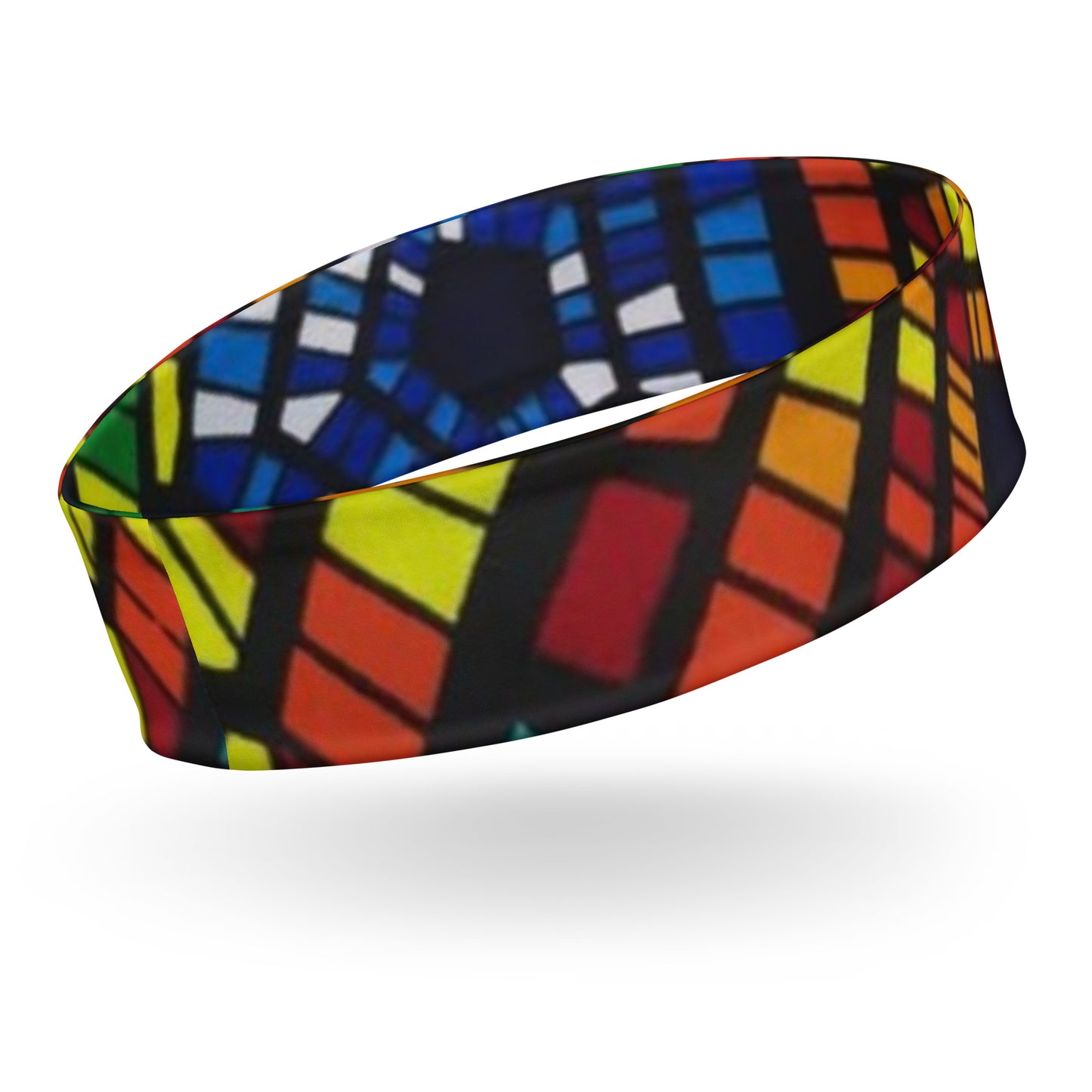 Multicolour Pentagon Headband