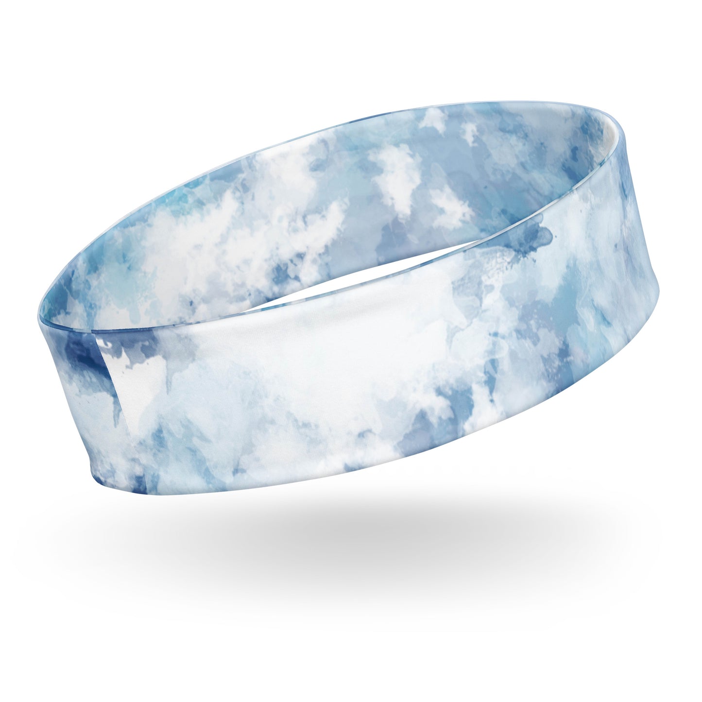 Blue Watercolour Headband