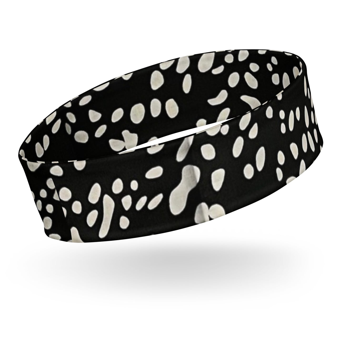 White Dots Headband