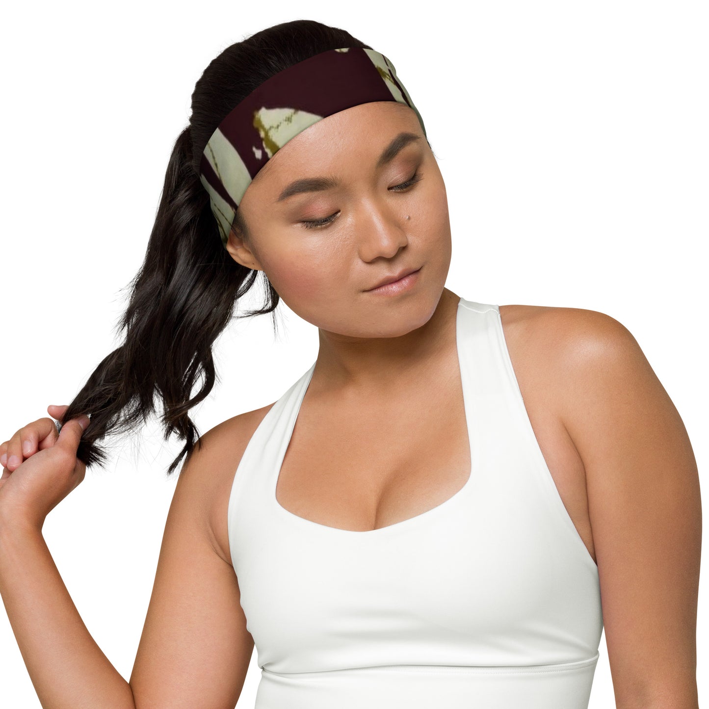 Brown Adire Headband