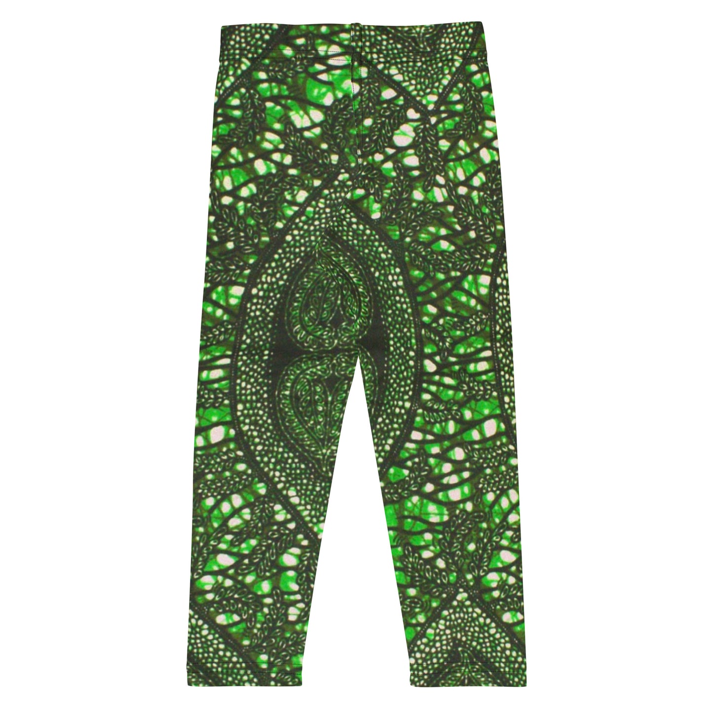 Green Peas Ankara Kid's Leggings