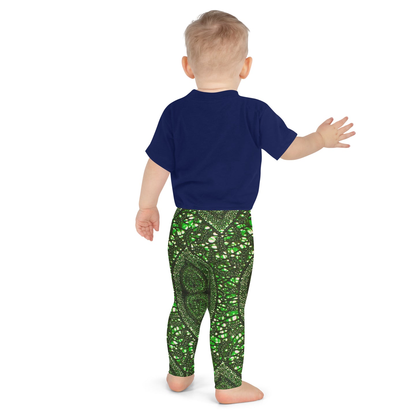 Green Peas Ankara Kid's Leggings