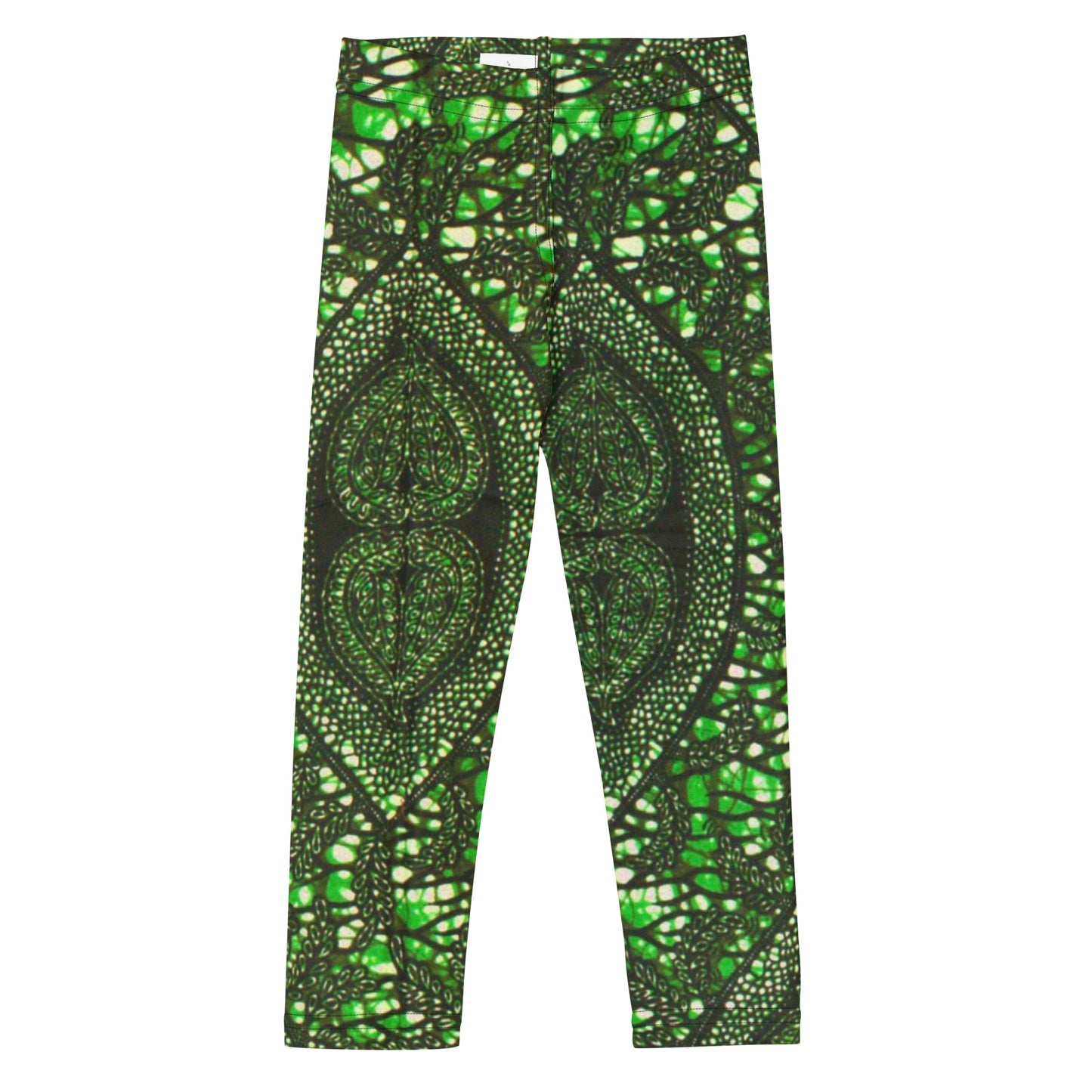 Green Peas Ankara Kid's Leggings