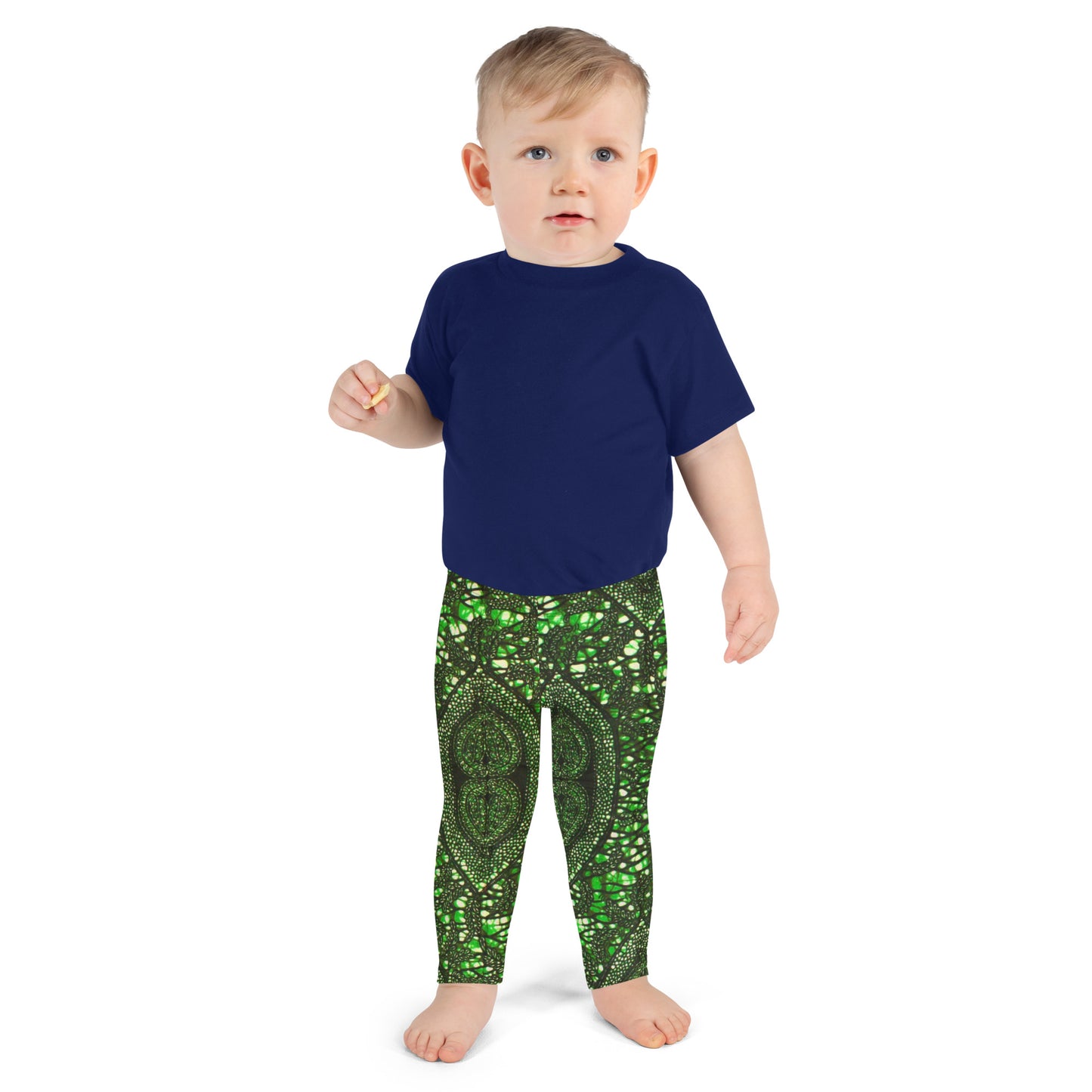 Green Peas Ankara Kid's Leggings