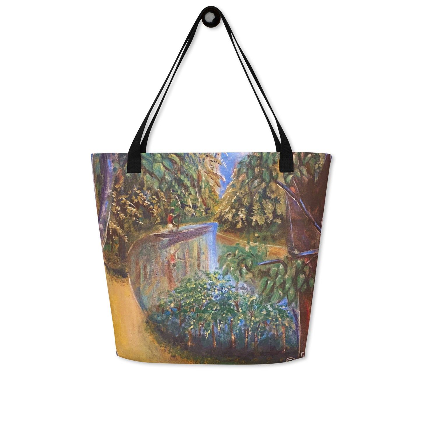 Rivers Large Tote Bag