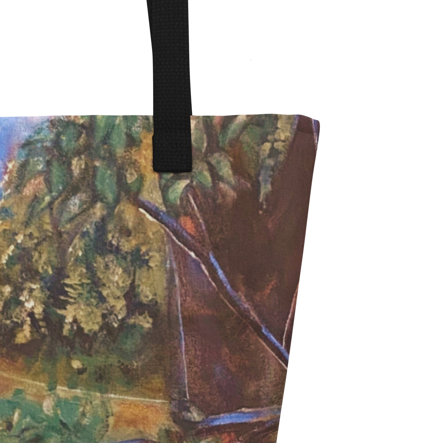 Rivers Large Tote Bag