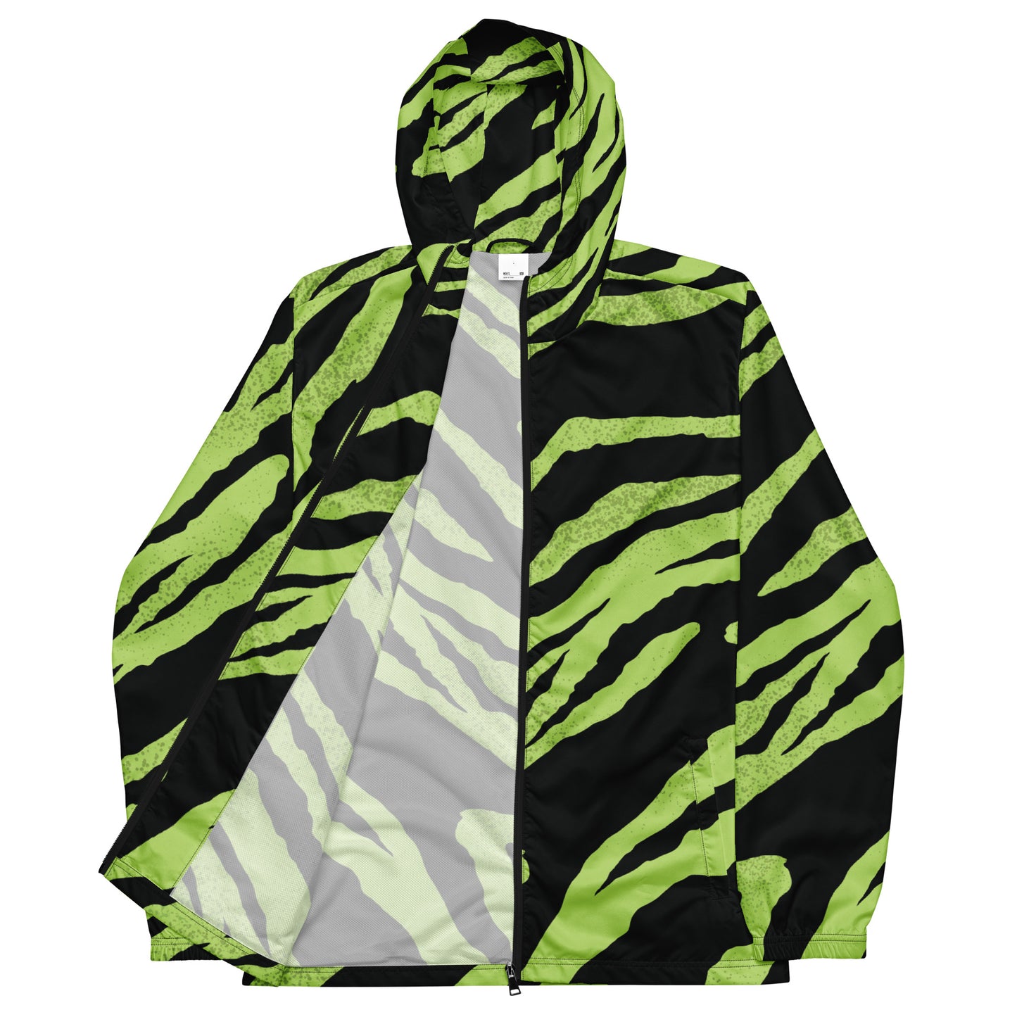 Green Tiger Men’s Windbreaker