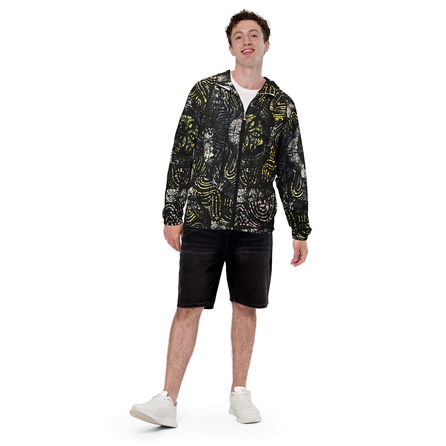 Swirls Men’s Windbreaker