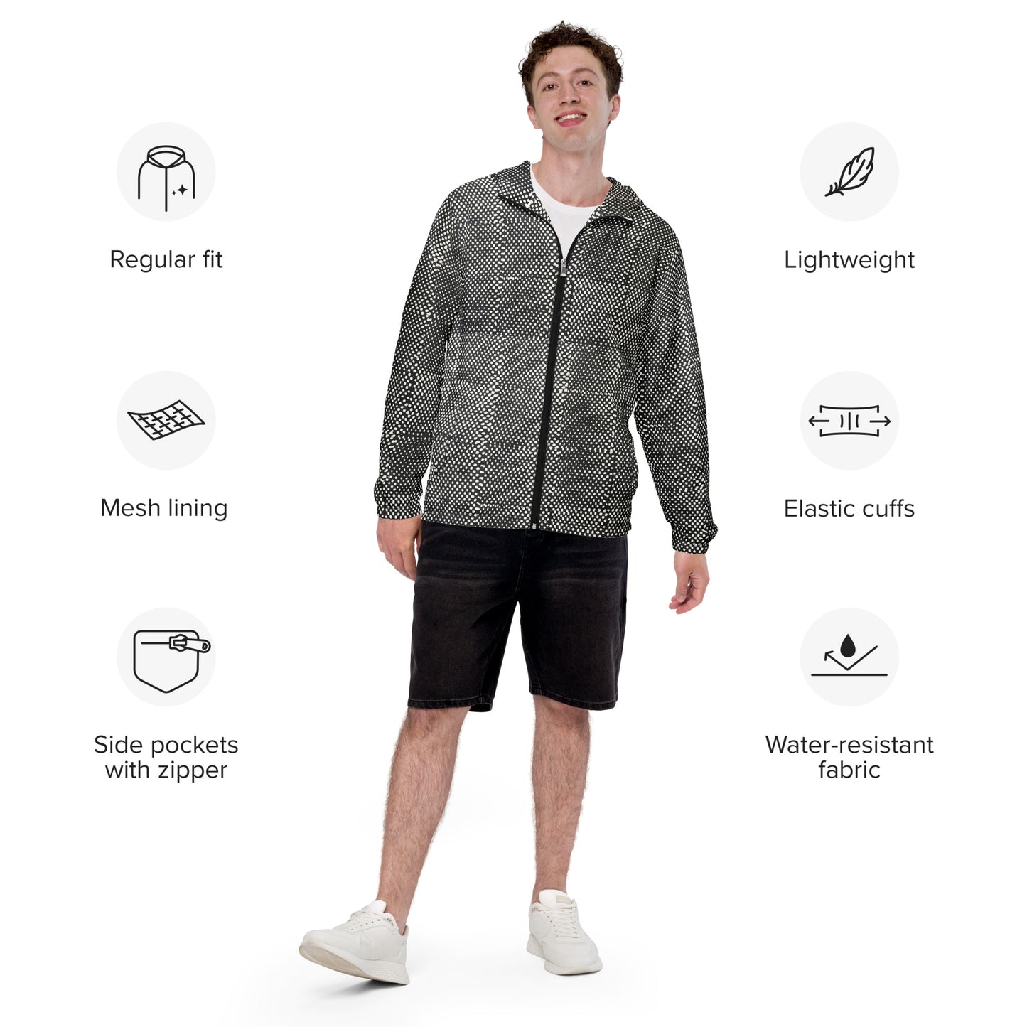 Dots Men’s Windbreaker