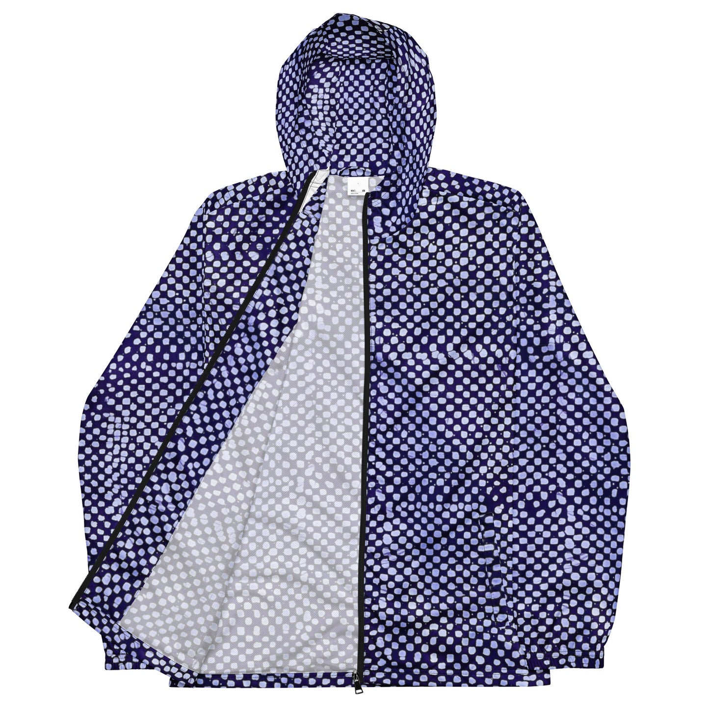 Purple Dot Men’s Windbreaker