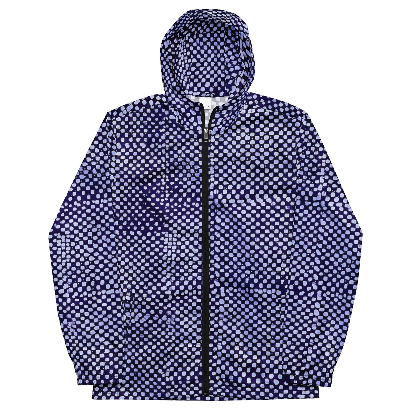 Purple Dot Men’s Windbreaker