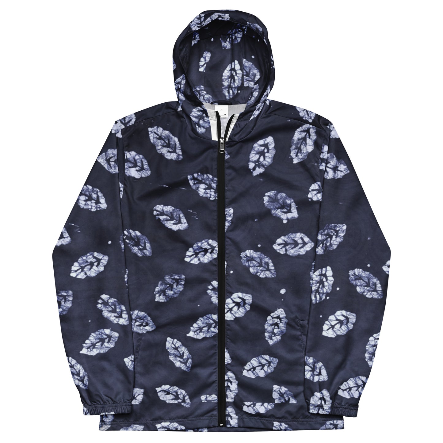 Indigo Leaf Men’s Windbreaker