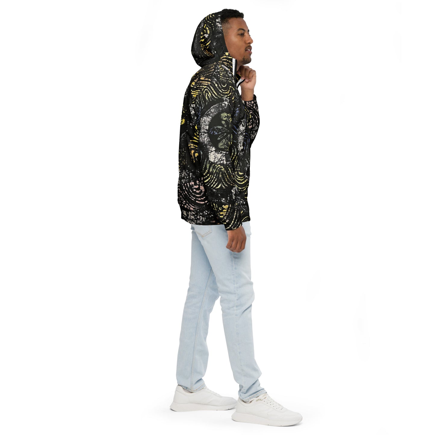 Swirls Men’s Windbreaker