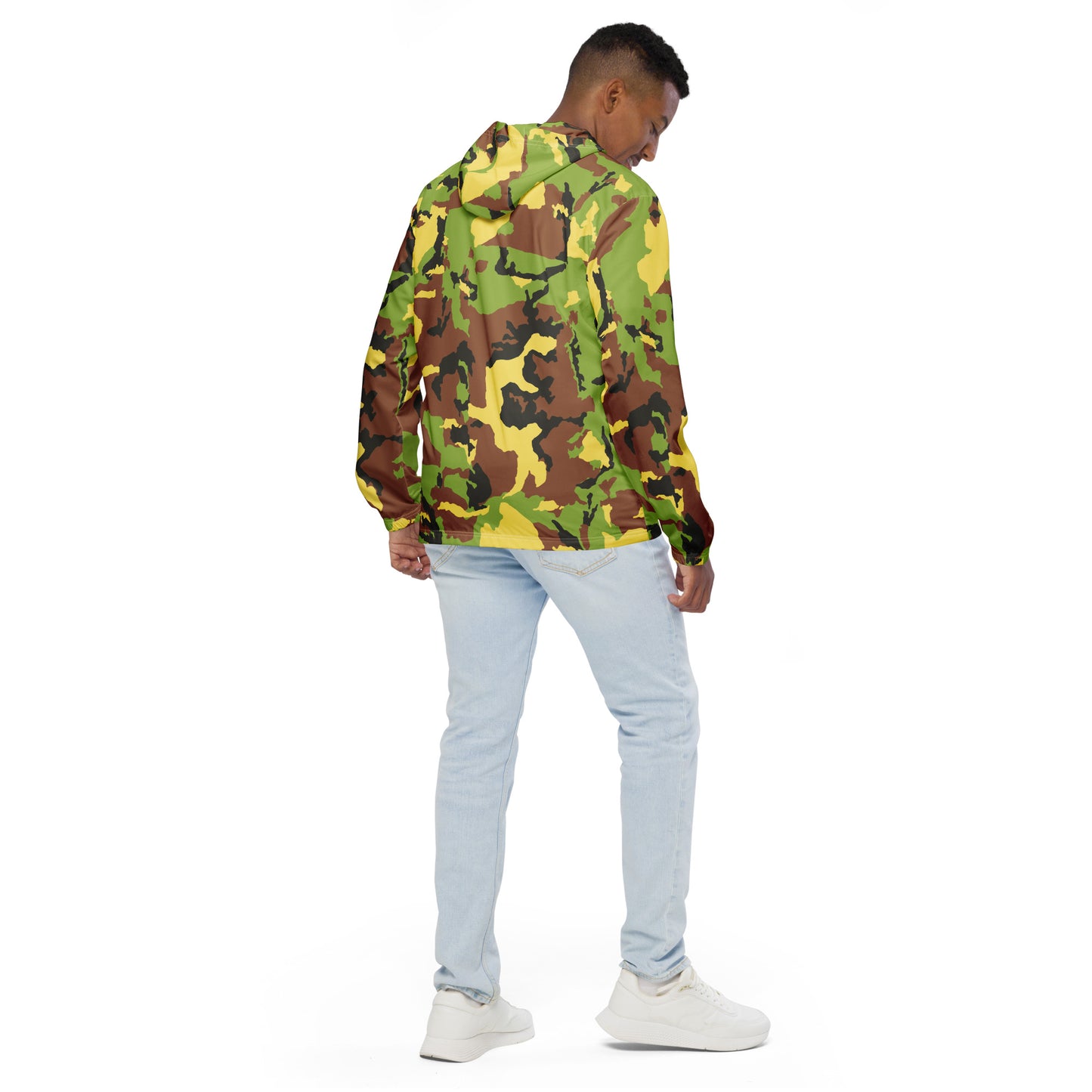 Camo Green Men’s Windbreaker