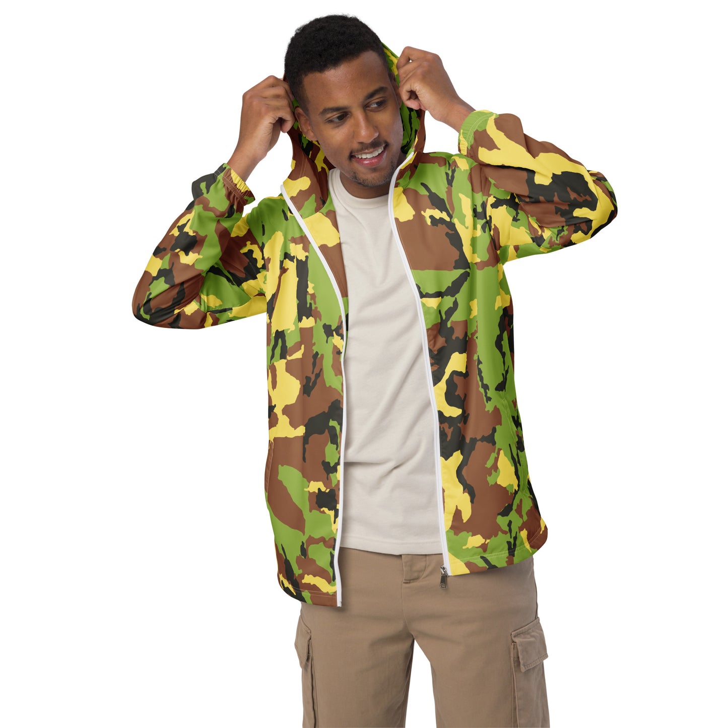 Camo Green Men’s Windbreaker