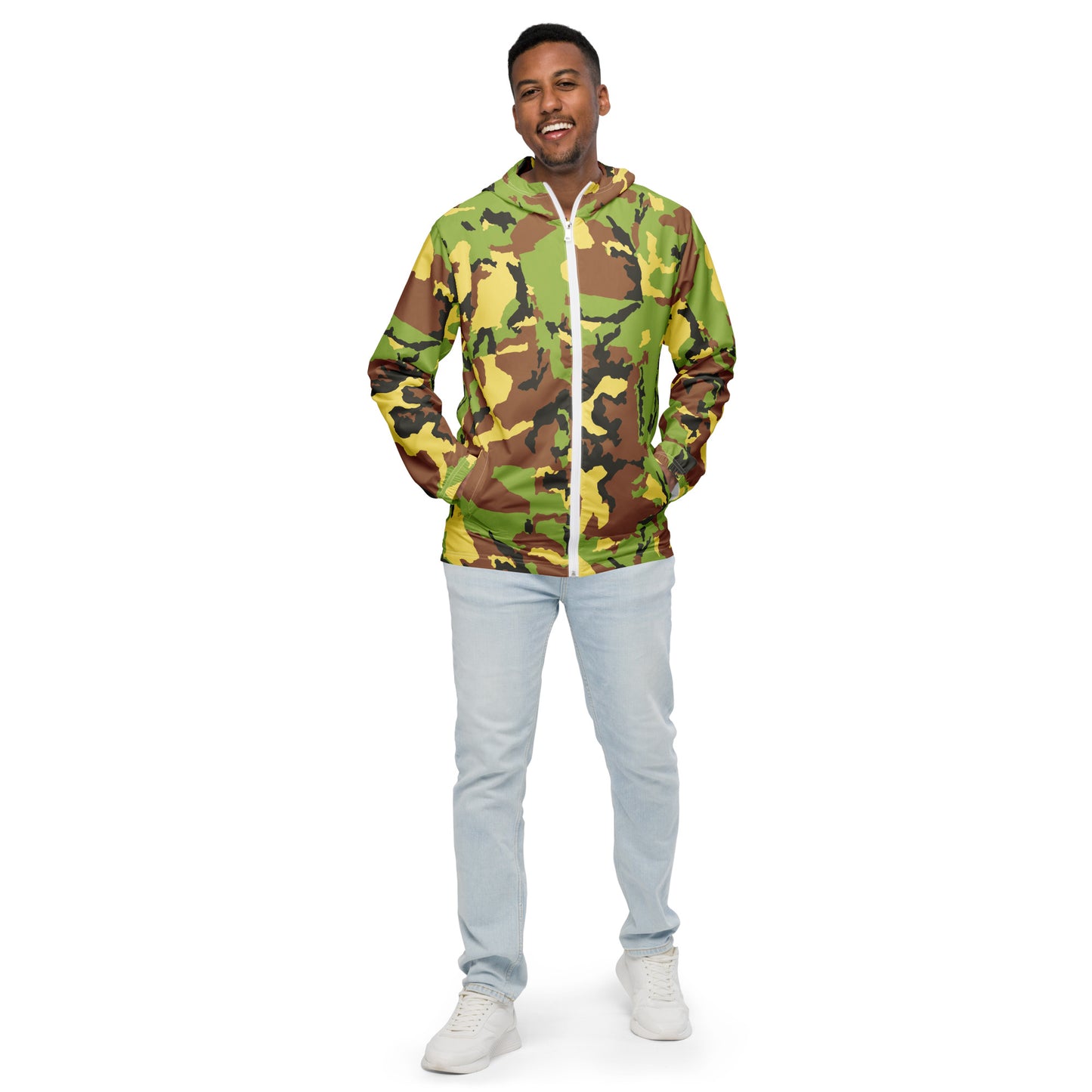 Camo Green Men’s Windbreaker