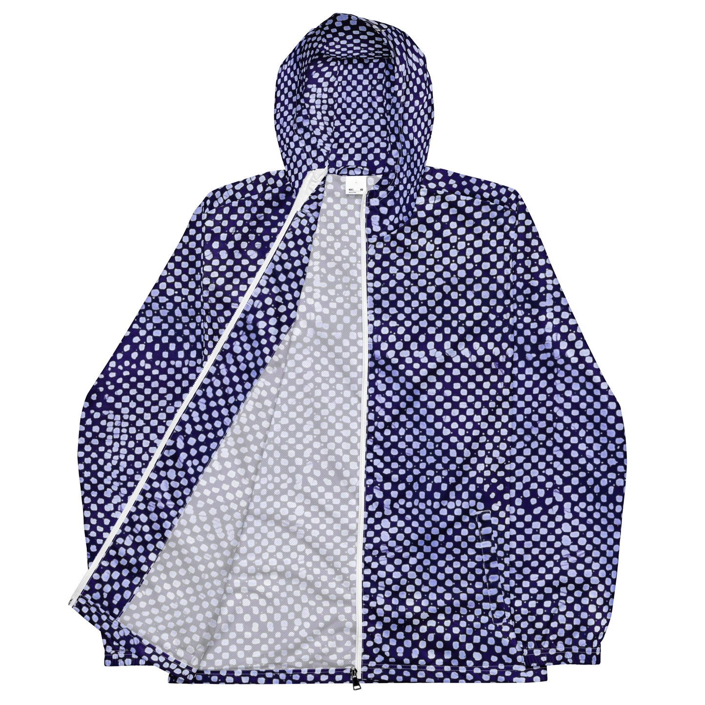 Purple Dot Men’s Windbreaker