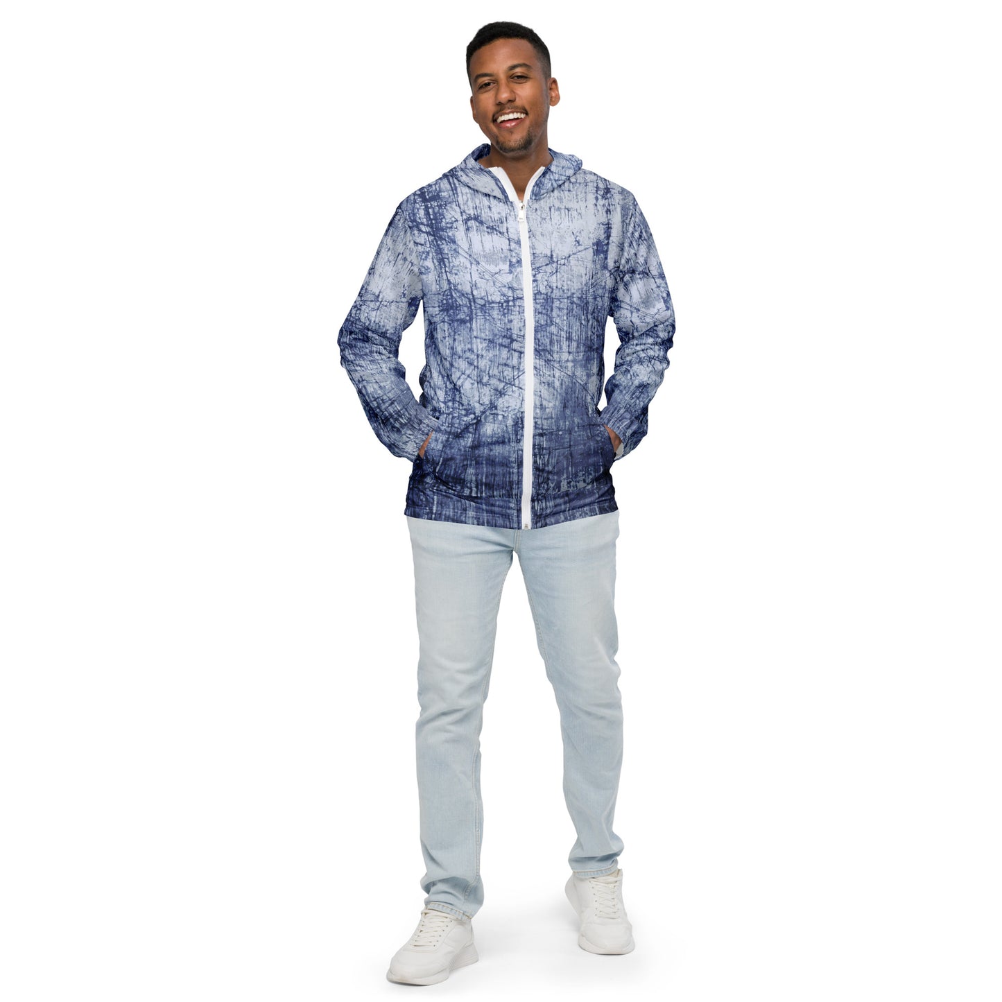 Marble Adire Men’s Windbreaker