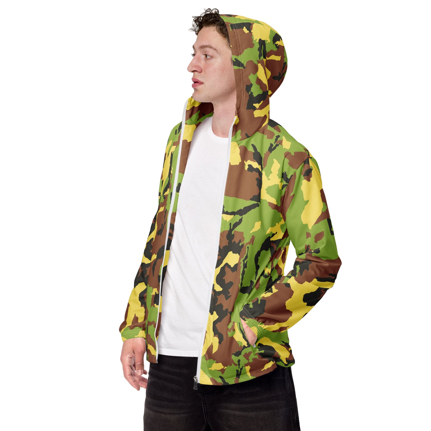 Camo Green Men’s Windbreaker