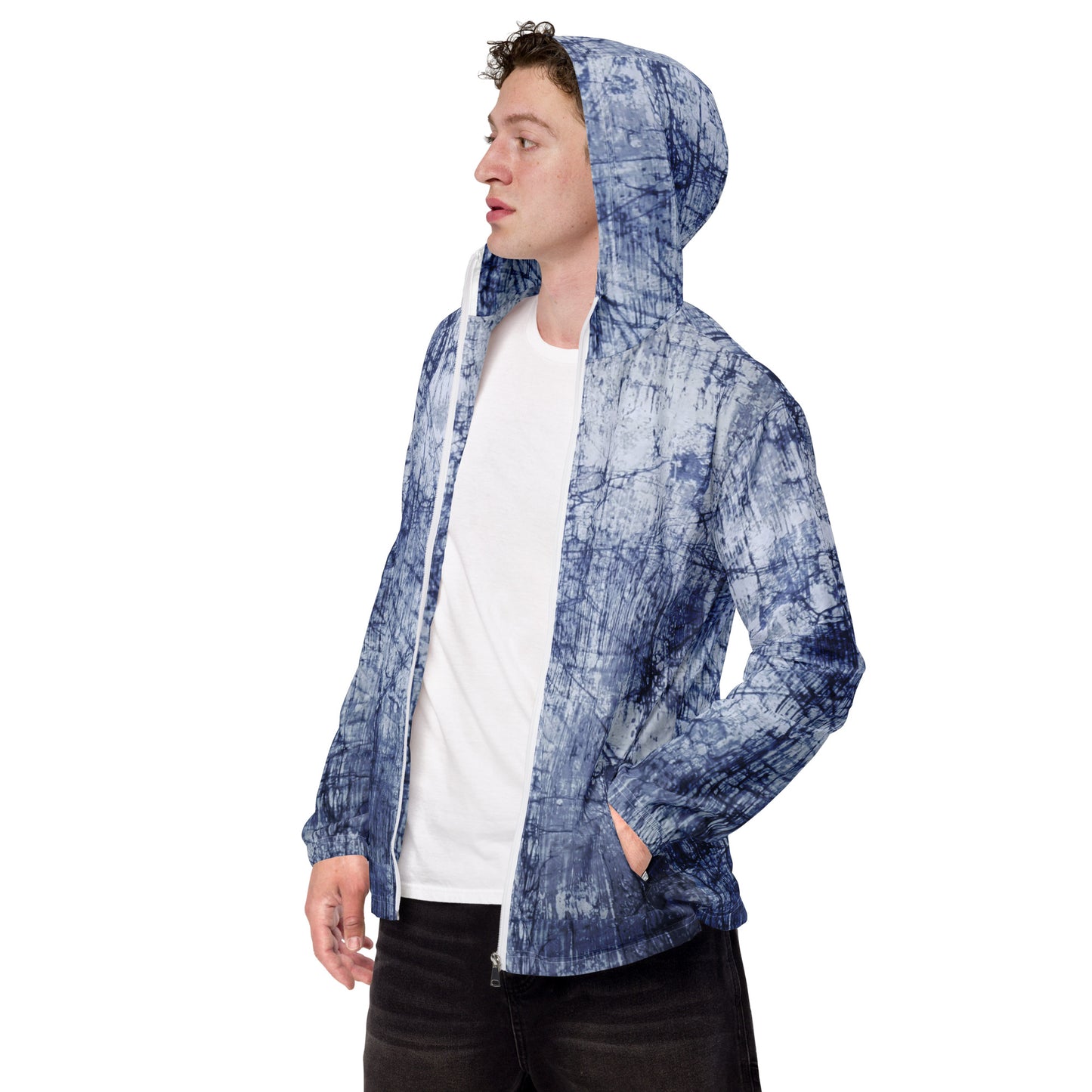 Marble Adire Men’s Windbreaker