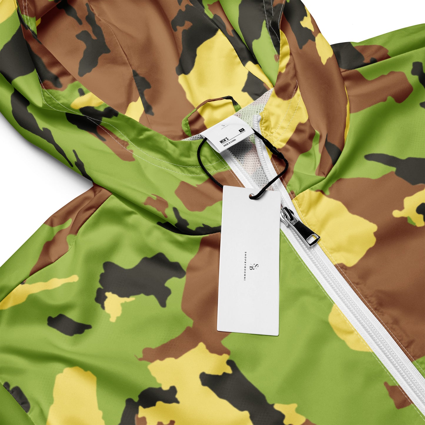 Camo Green Men’s Windbreaker