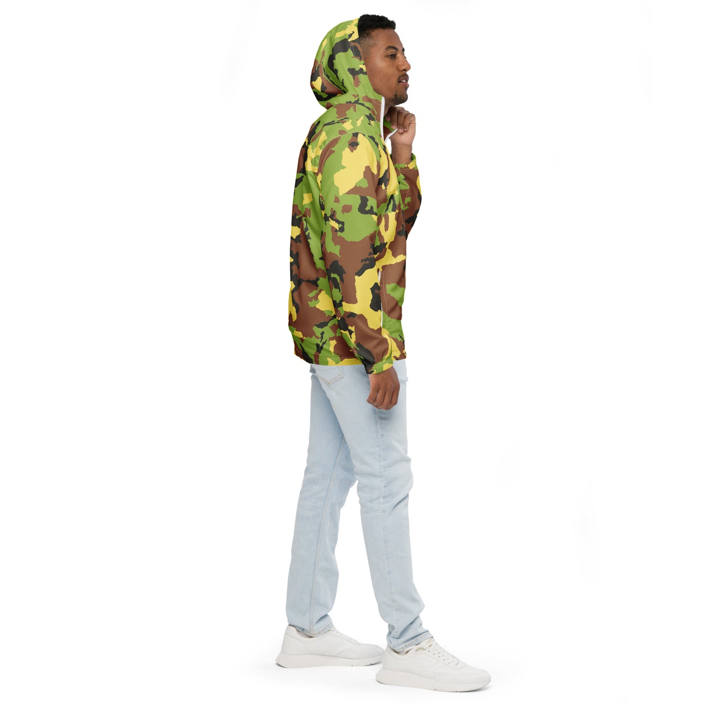 Camo Green Men’s Windbreaker