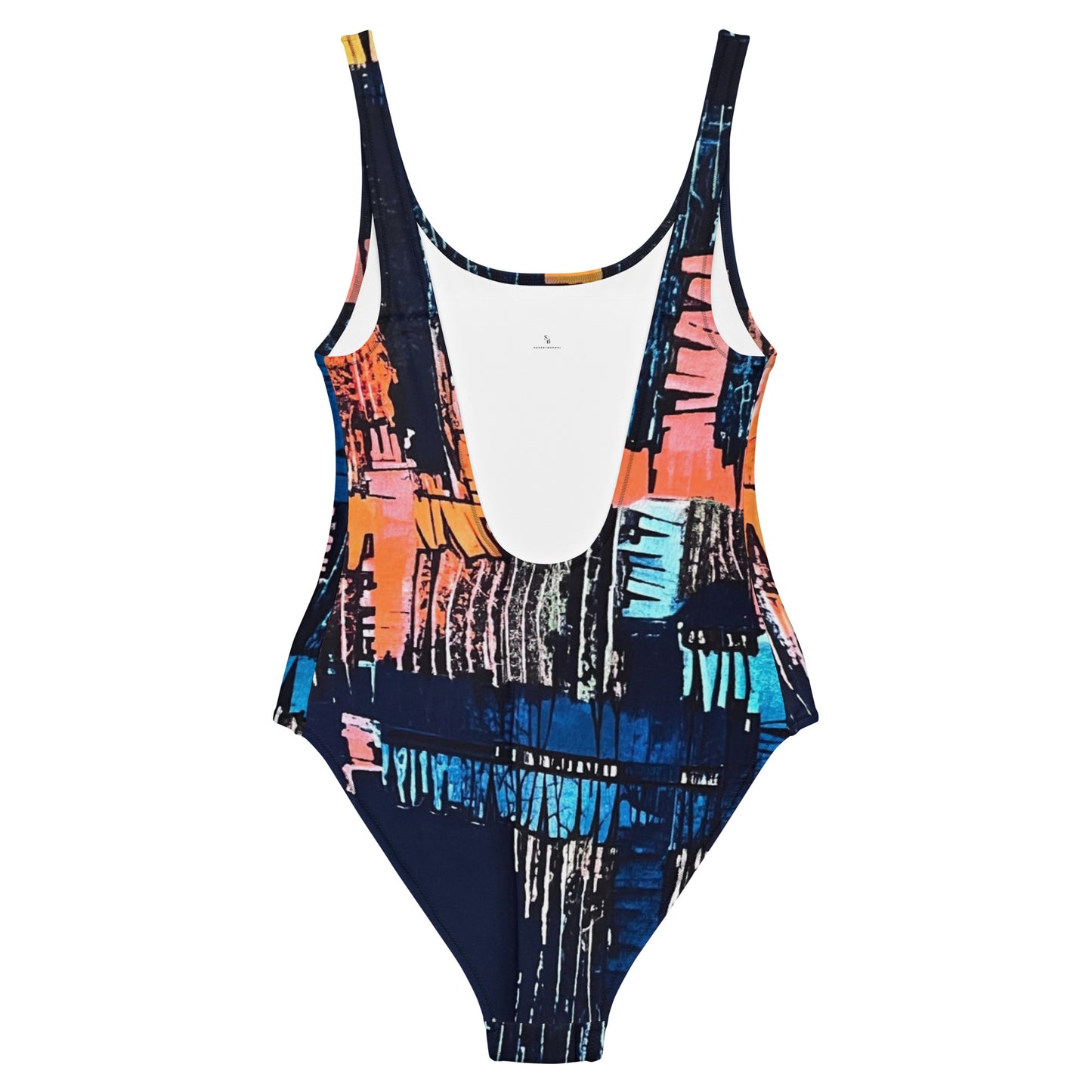 Colourful Adire One-Piece Swimsuit