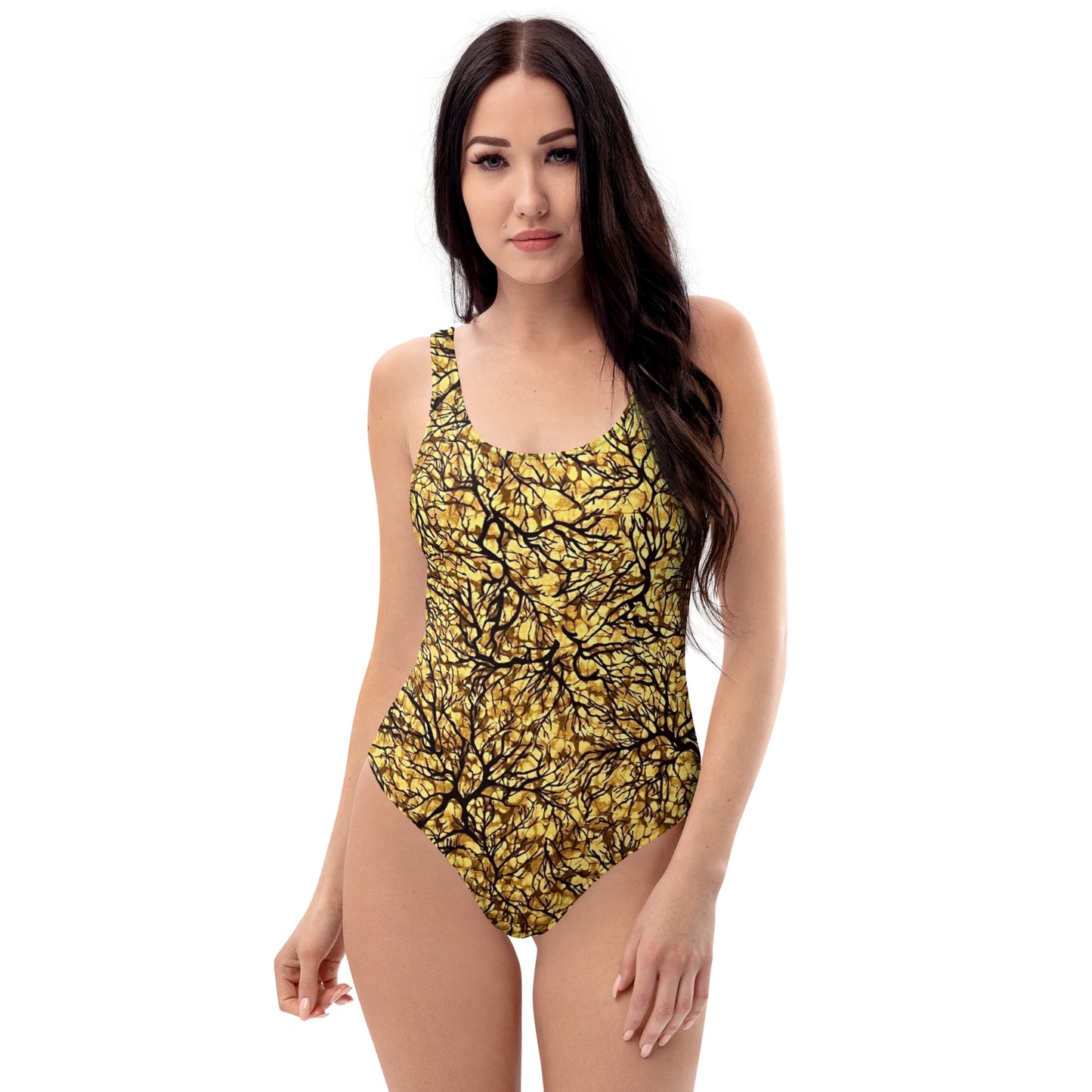 Trees Adire One-Piece Swimsuit