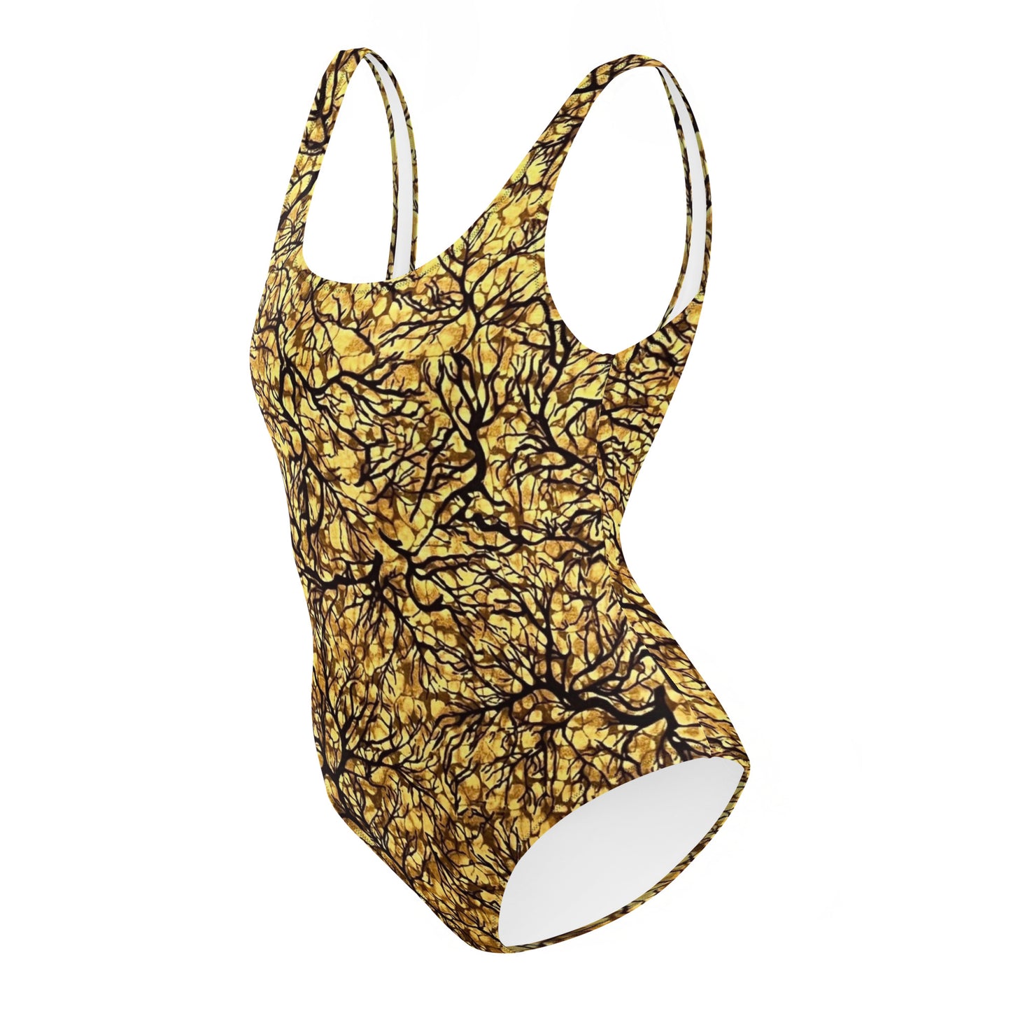 Trees Adire One-Piece Swimsuit