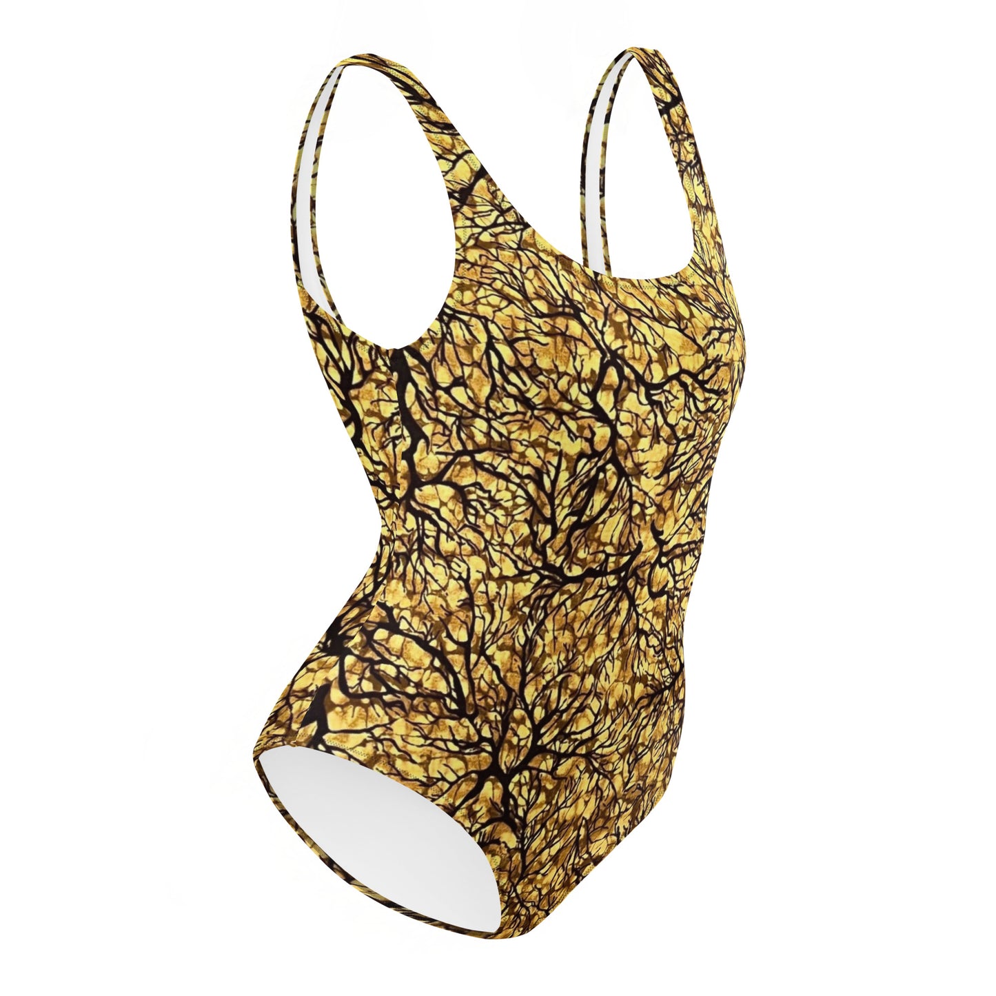 Trees Adire One-Piece Swimsuit