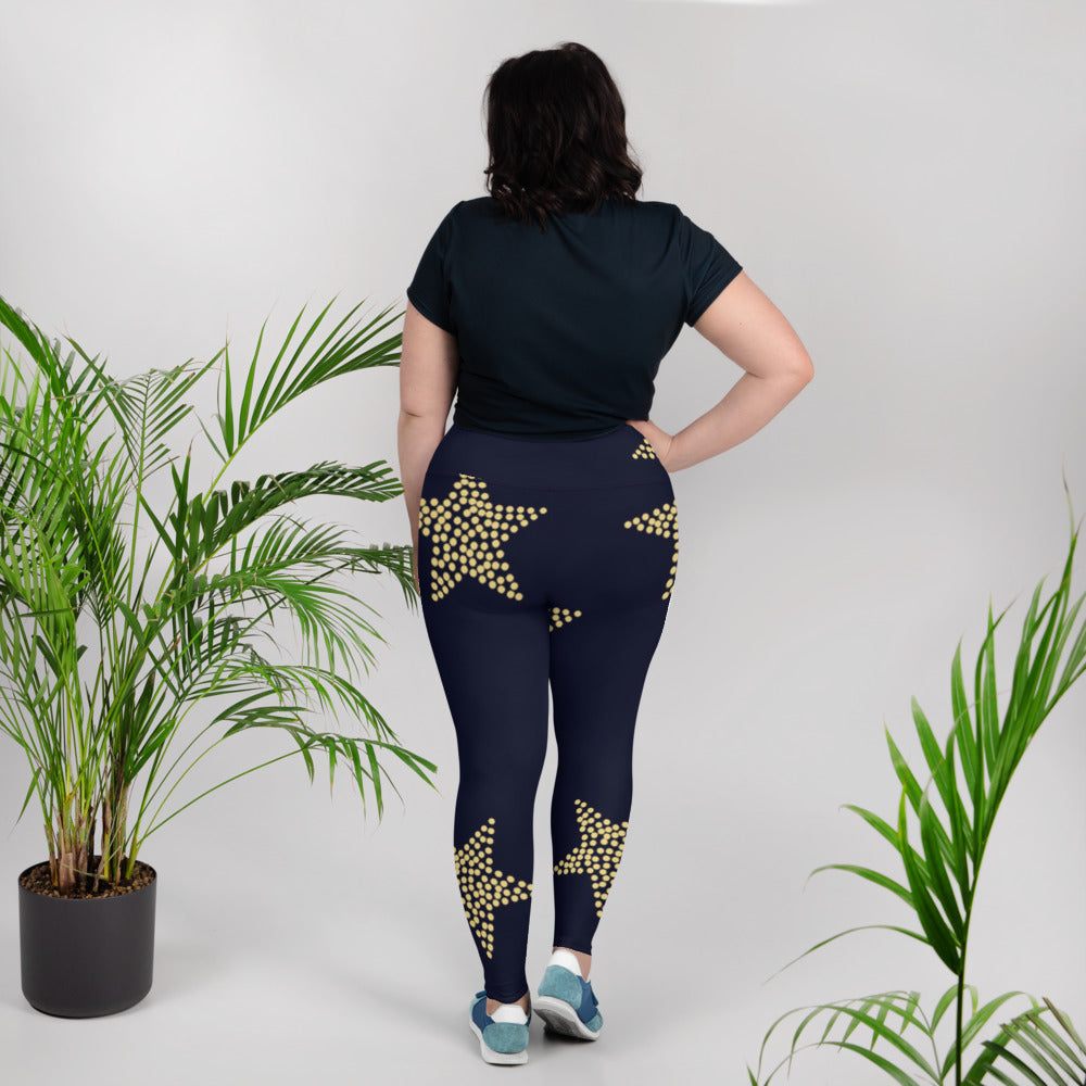 Star Plus Size Leggings