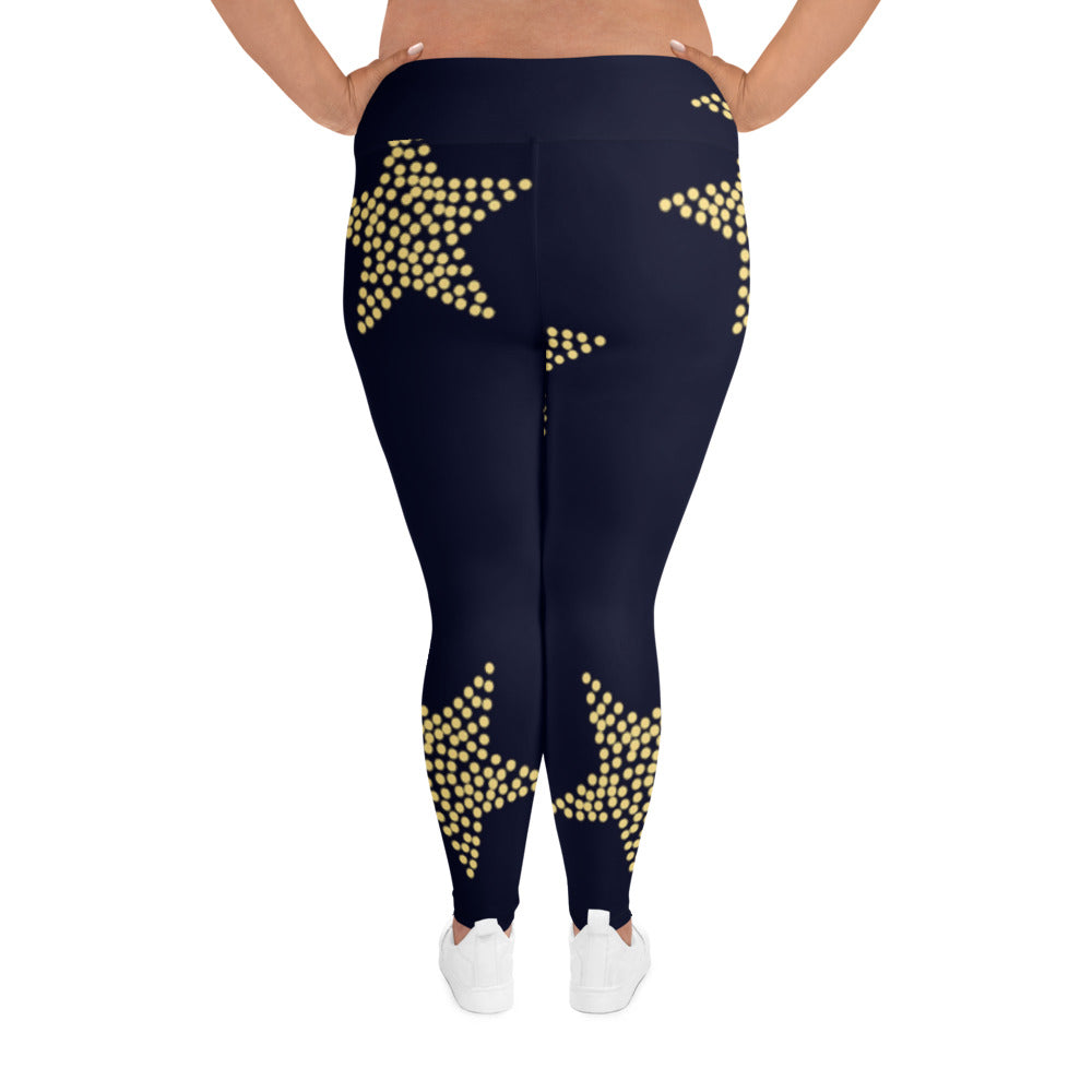 Star Plus Size Leggings