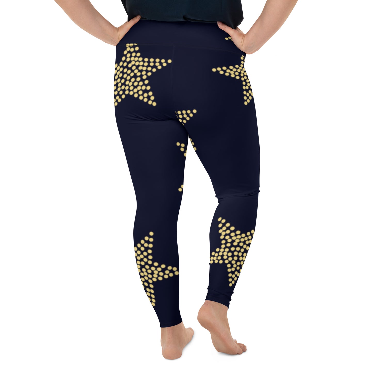 Star Plus Size Leggings