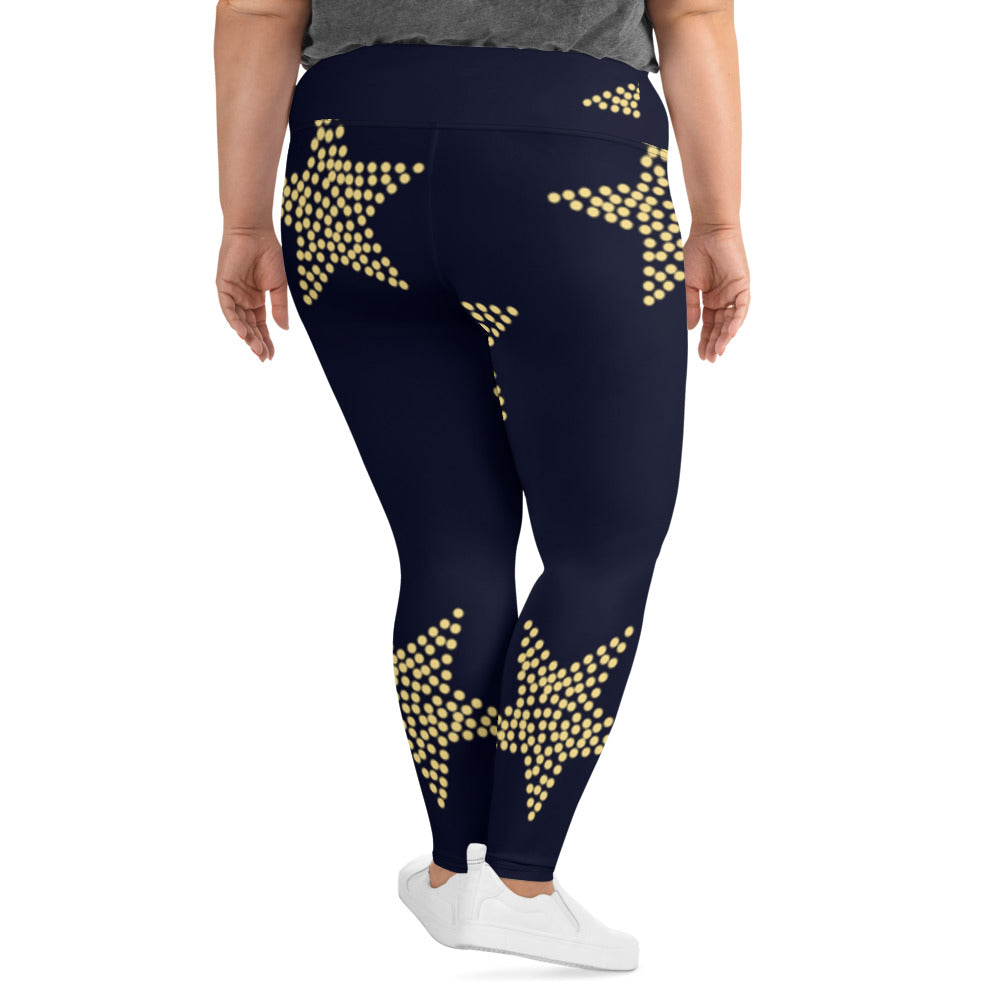 Star Plus Size Leggings