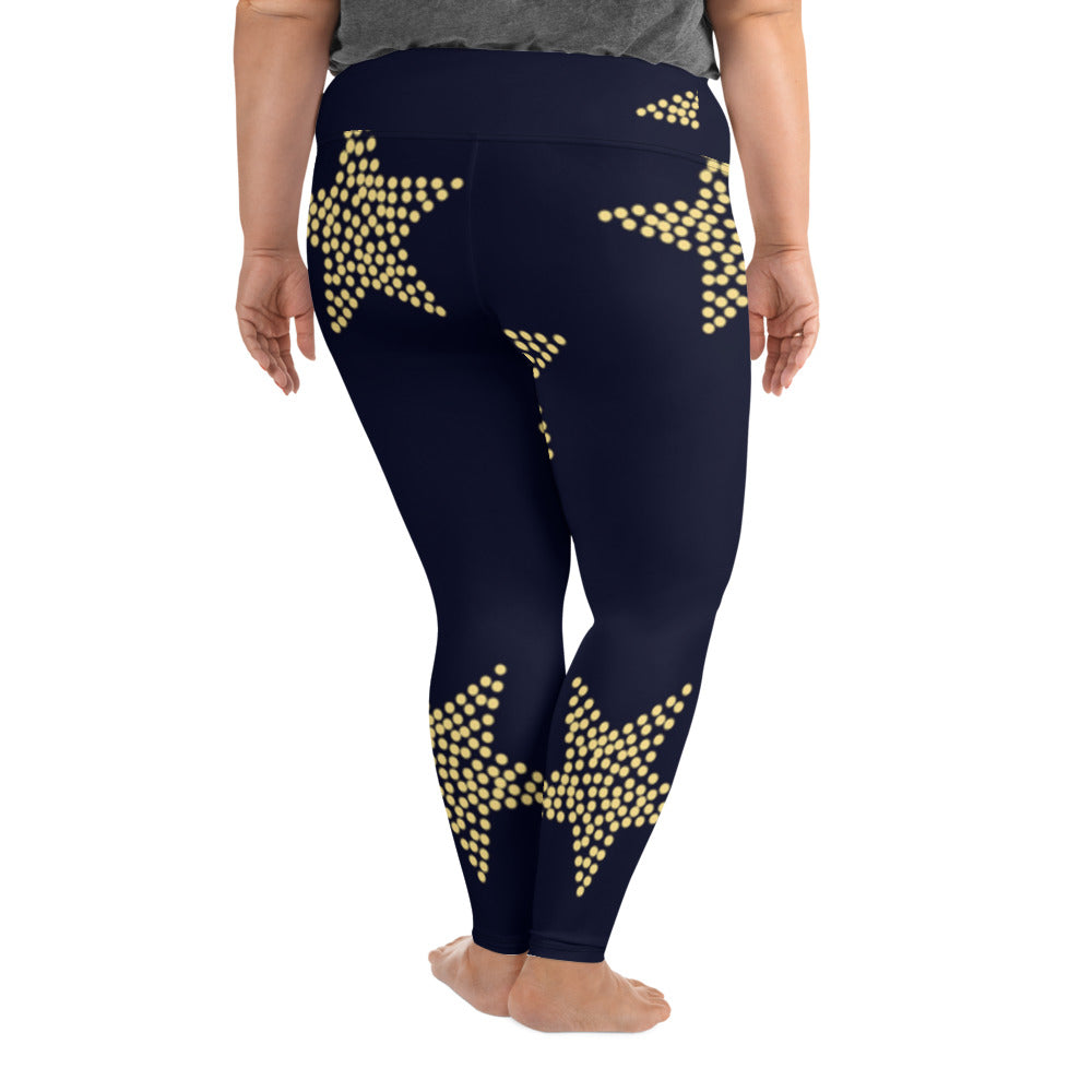 Star Plus Size Leggings