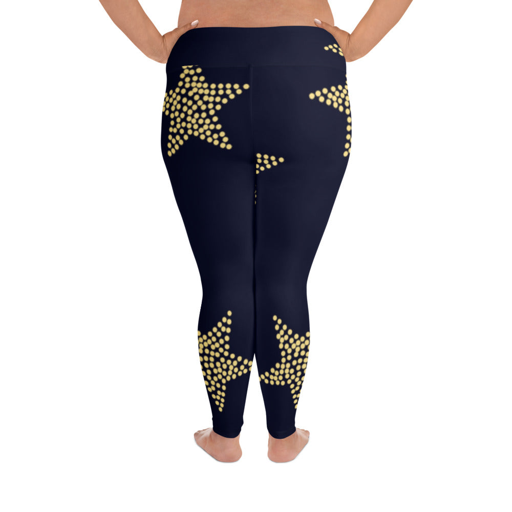 Star Plus Size Leggings